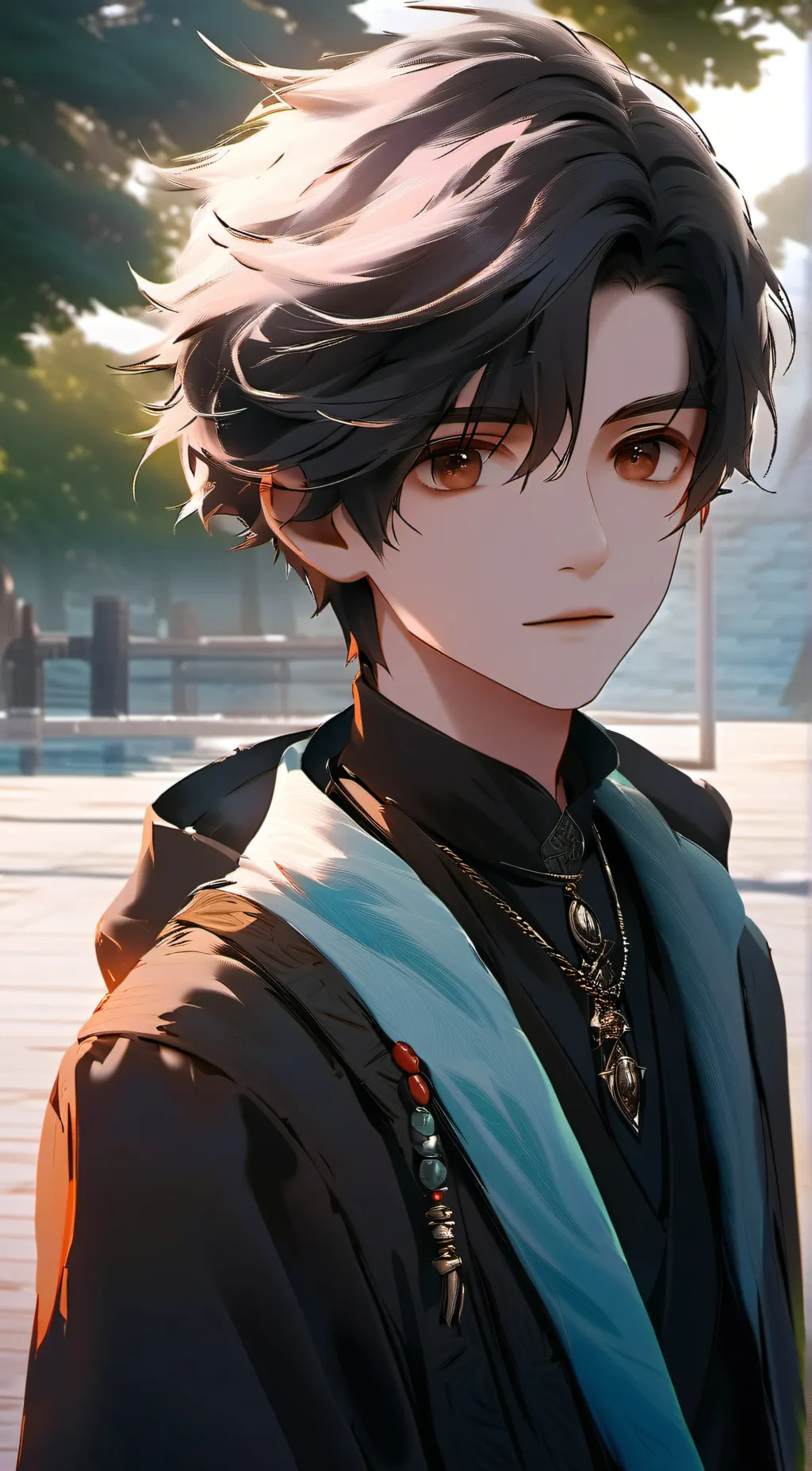 ai character: haku background