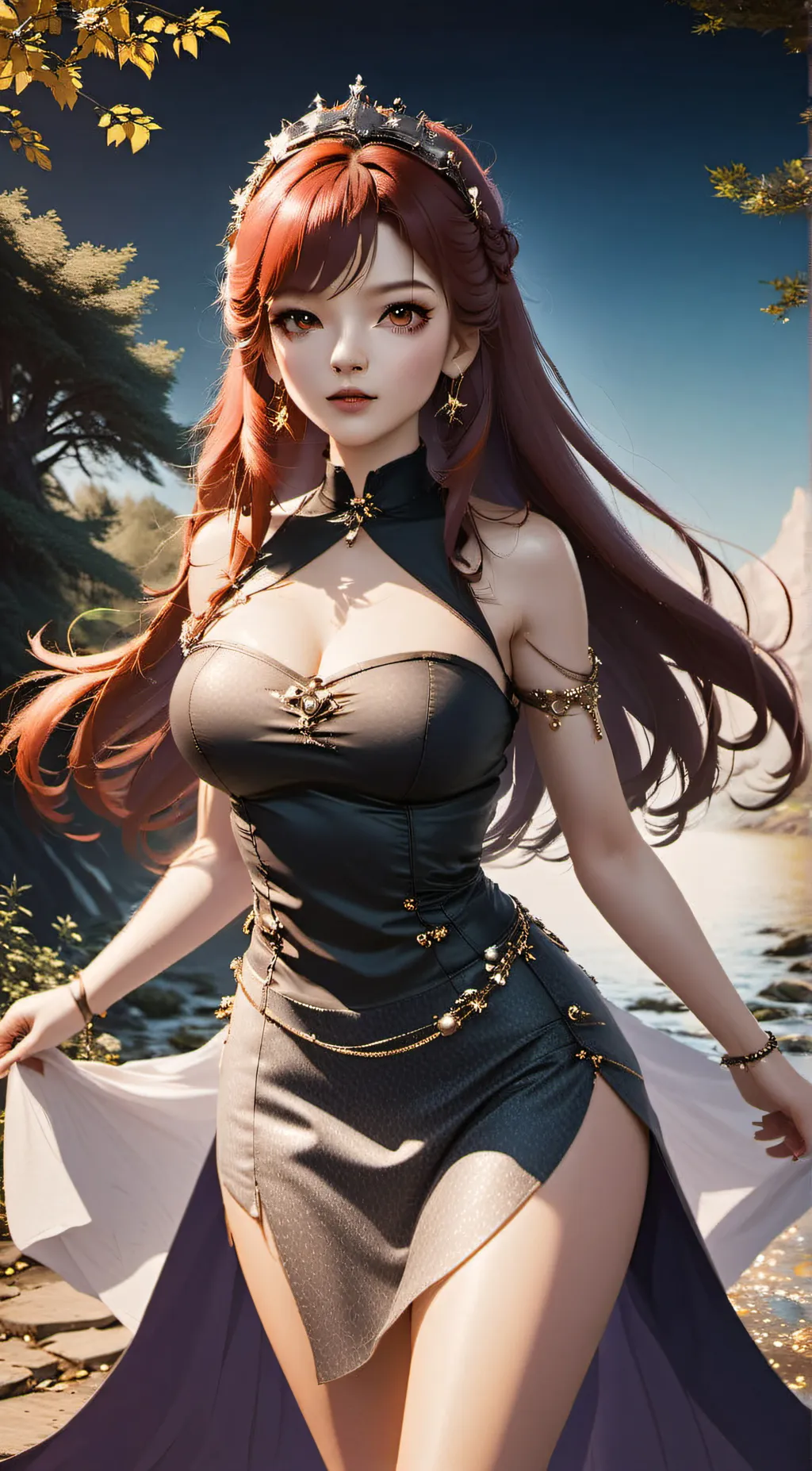 ai character: Angela background