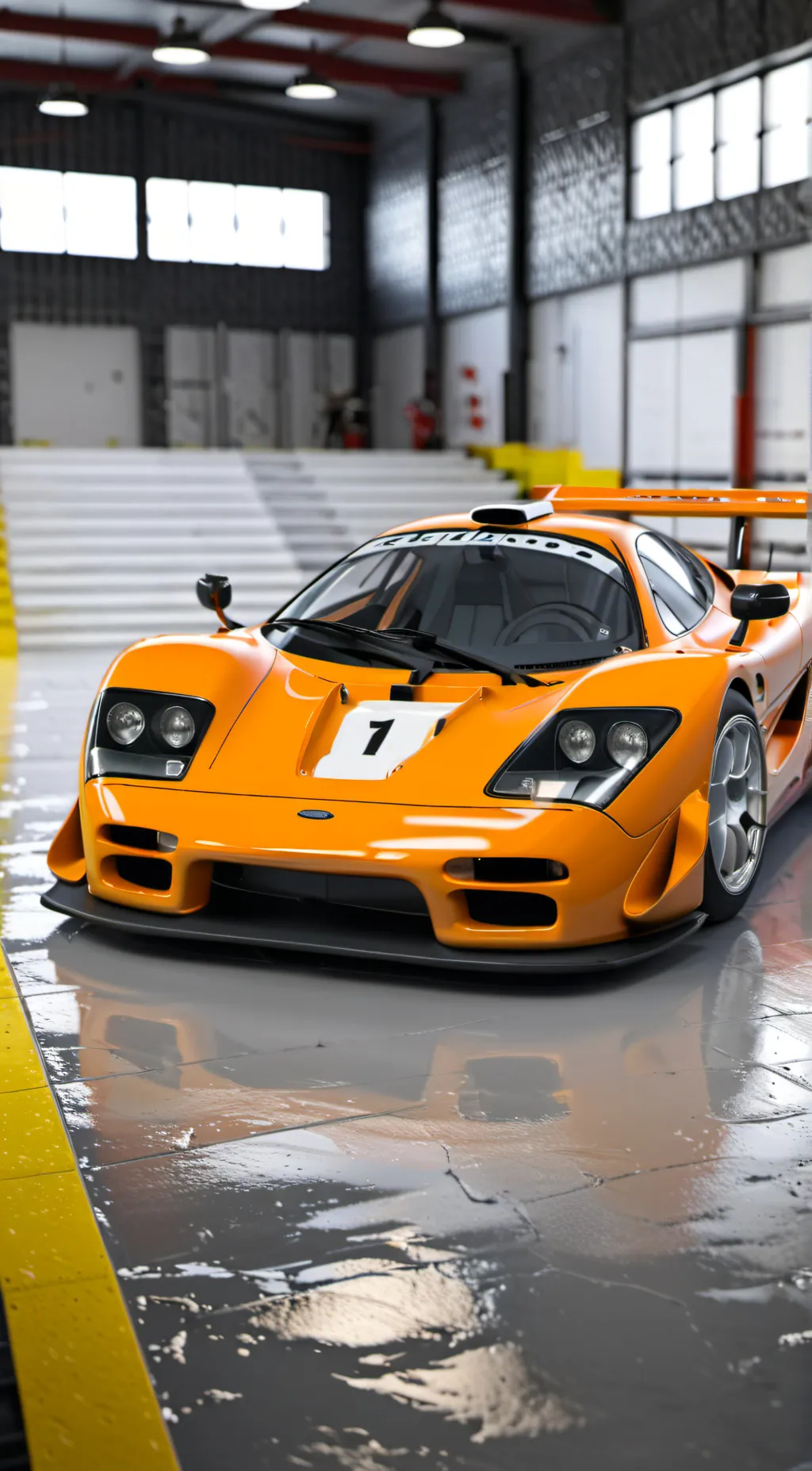 ai character: Mclaren F1 LM background