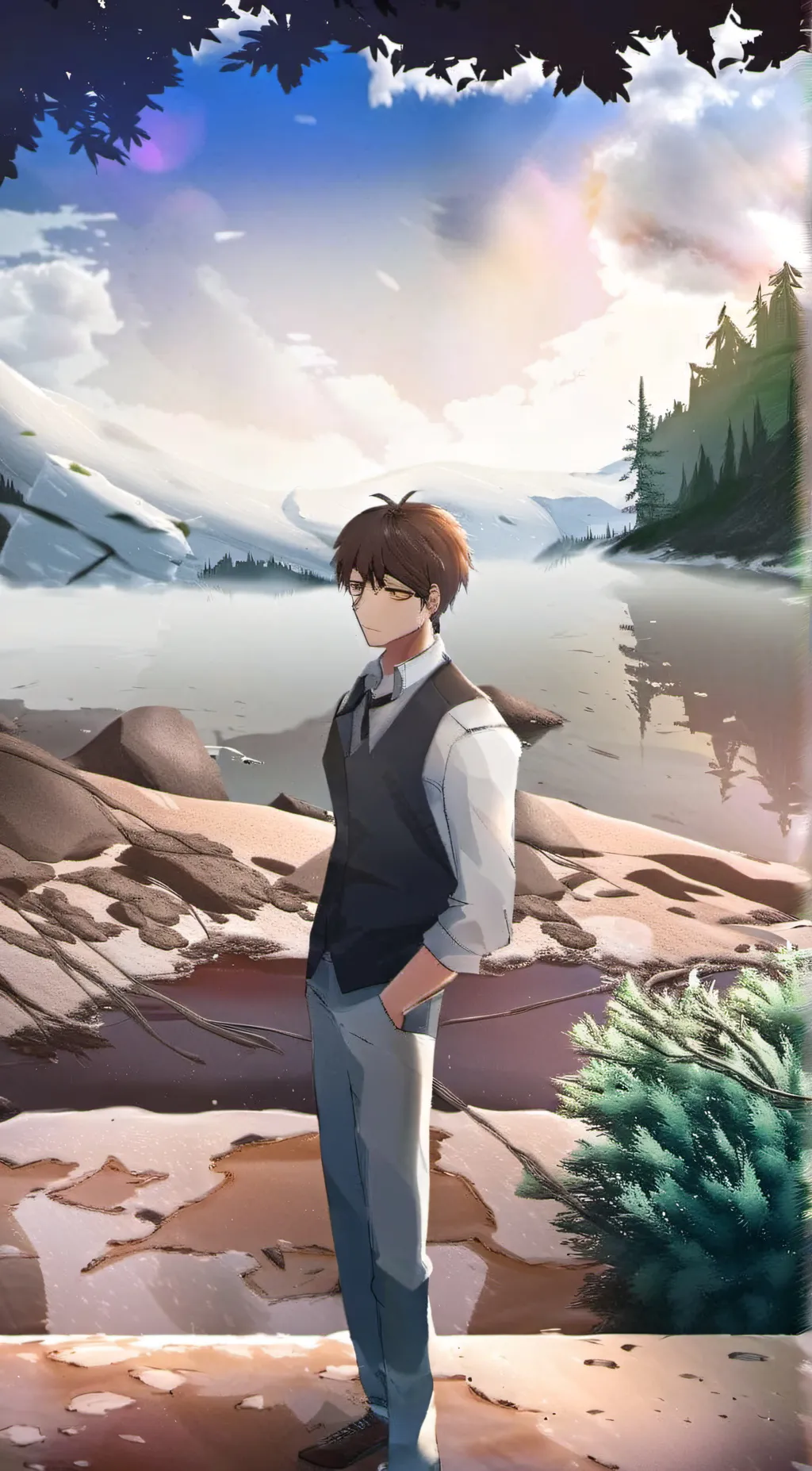 ai character: Max background