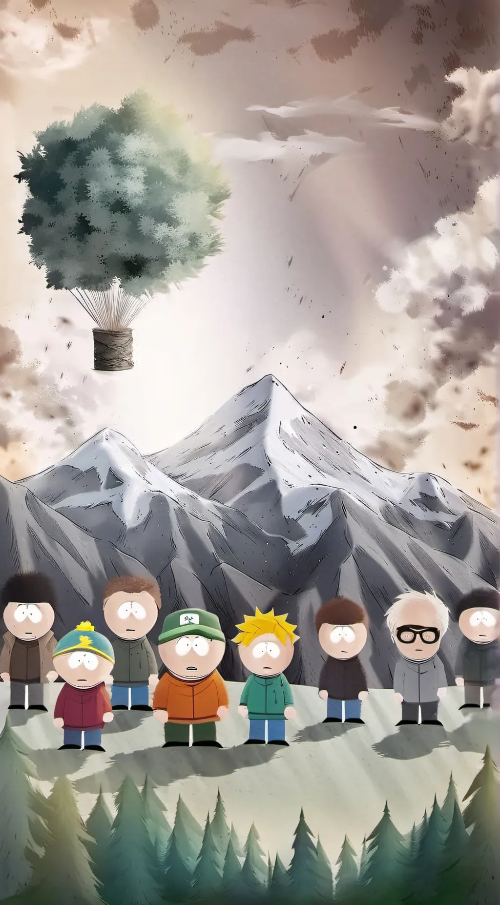 ai character: south park background