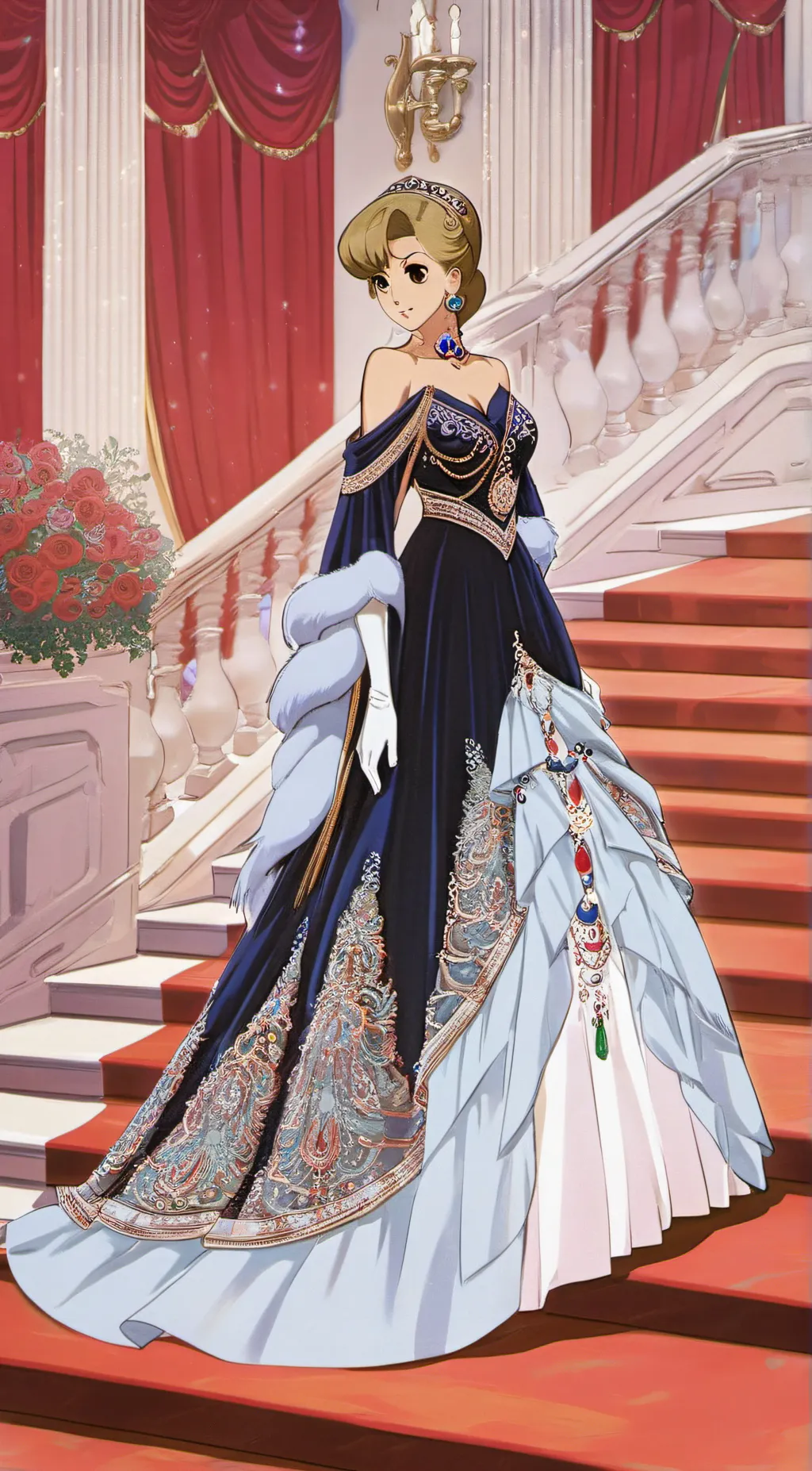 ai character: princess background