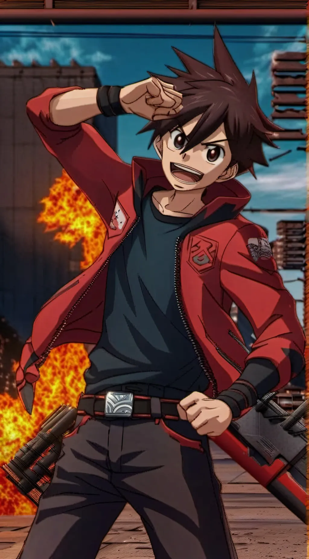 ai character: Dan Kuro background