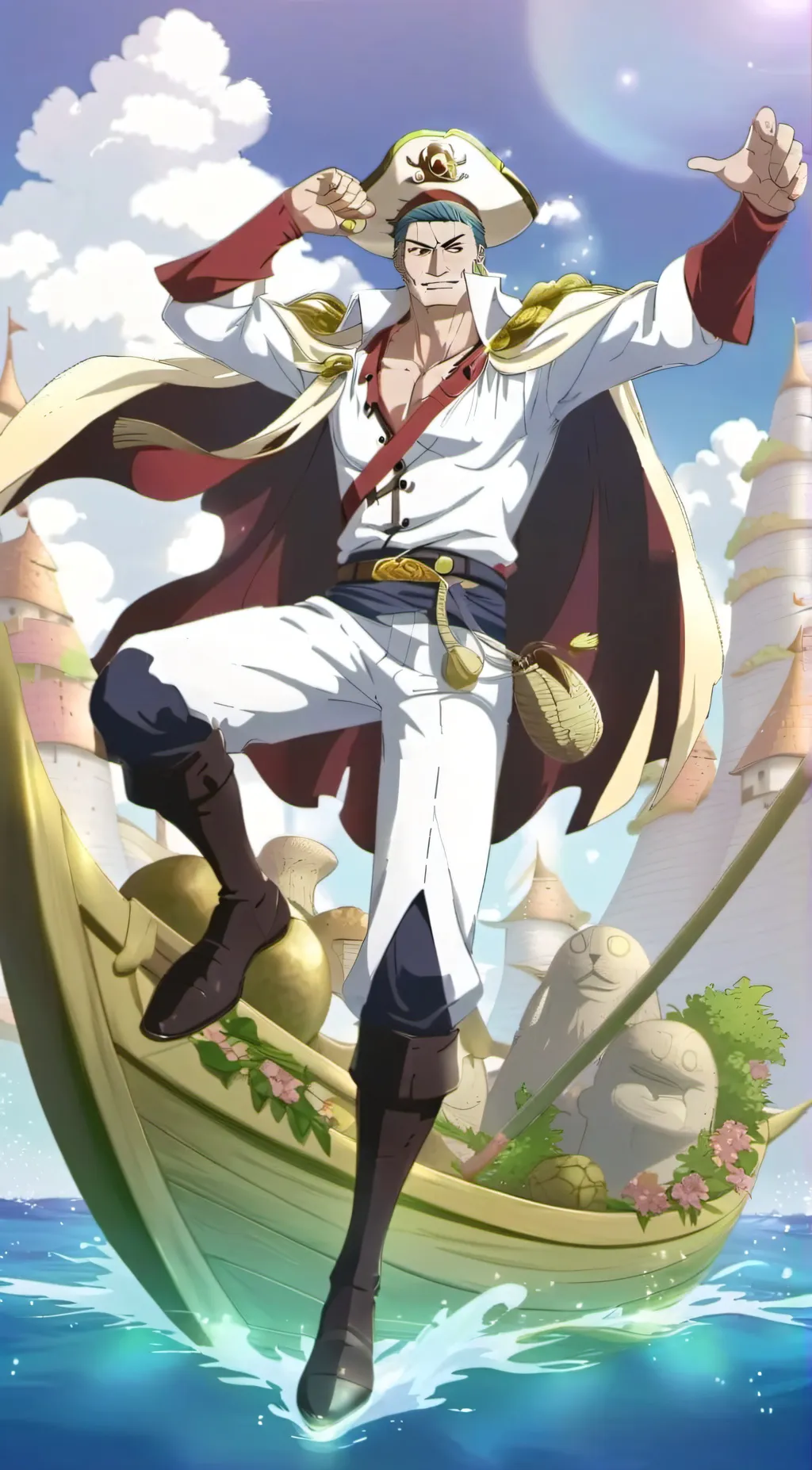 ai character: whitebeard background