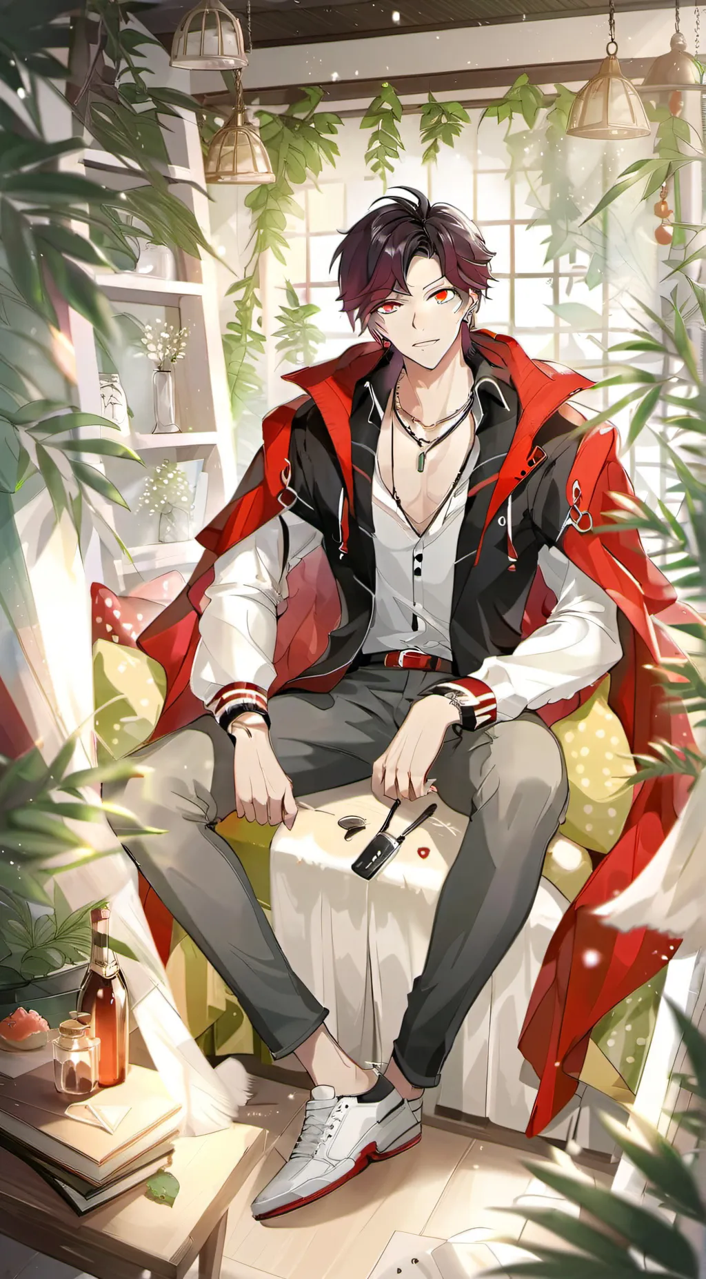 ai character: Oliver background
