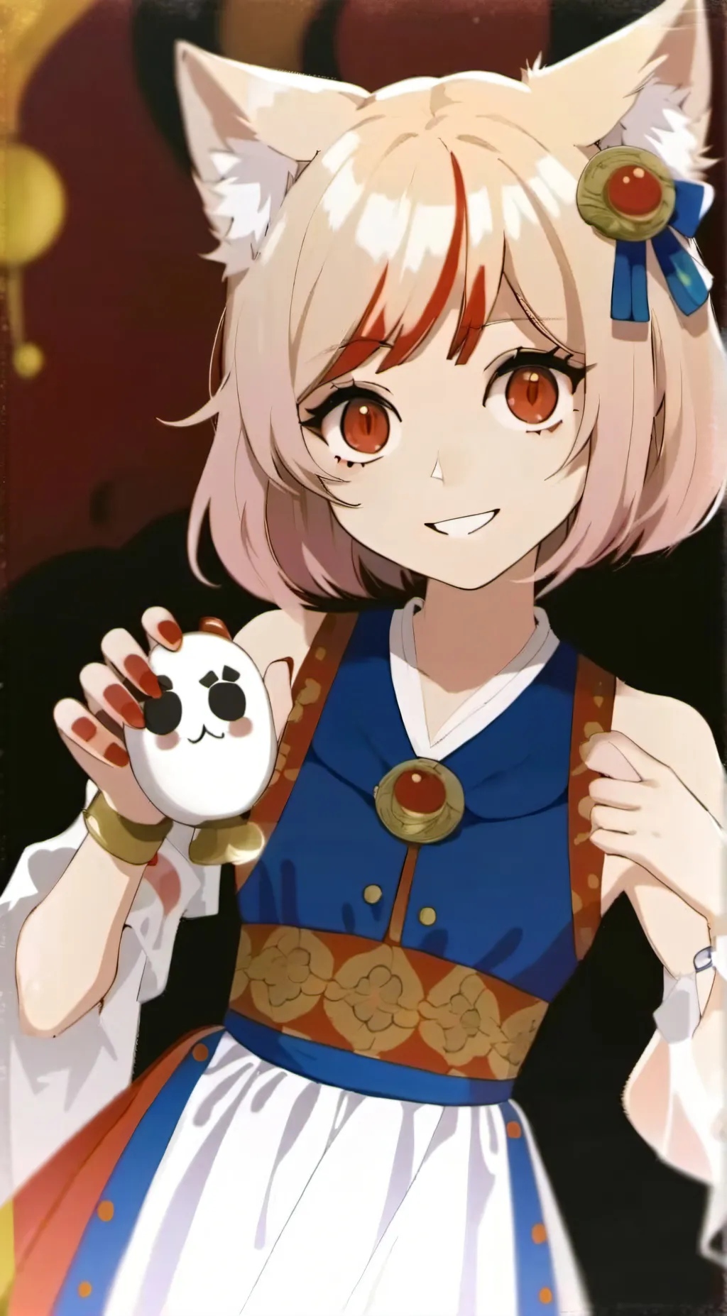 ai character: Ema background