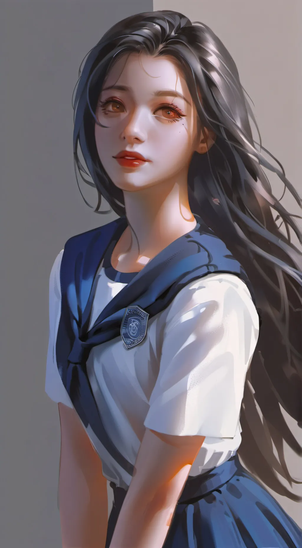 ai character: Angela background