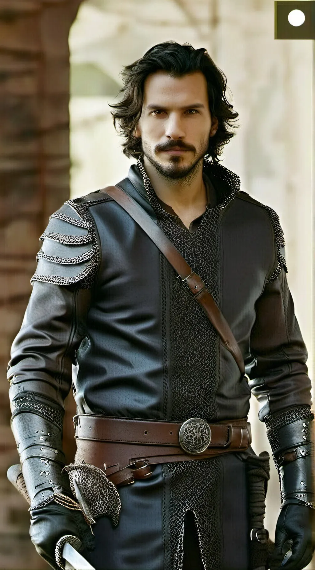 ai character: Aramis  background
