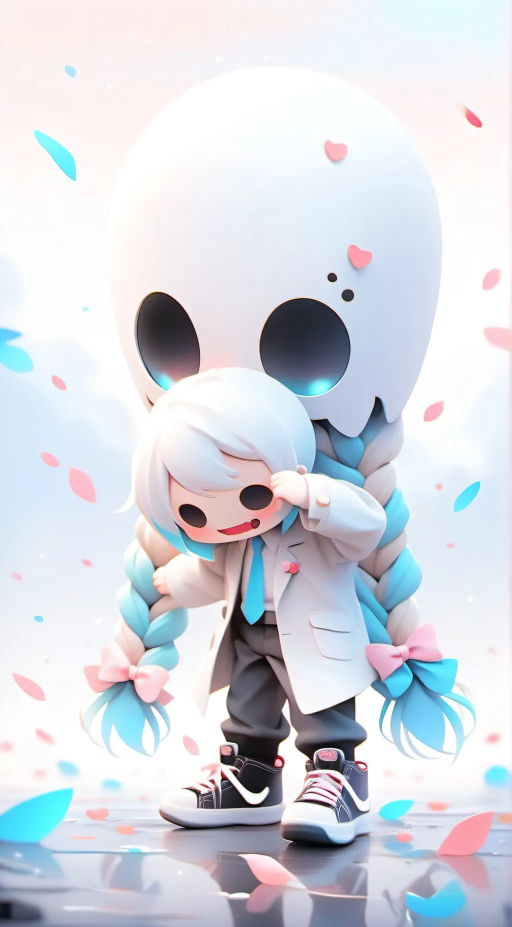 ai character: Shelly background
