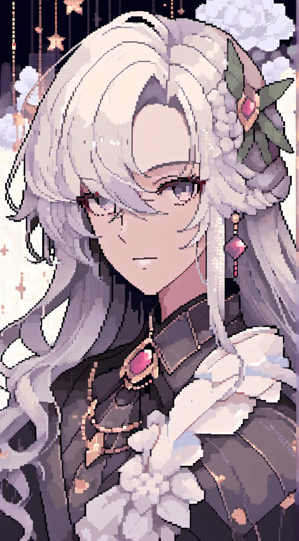 ai character: Angela  background