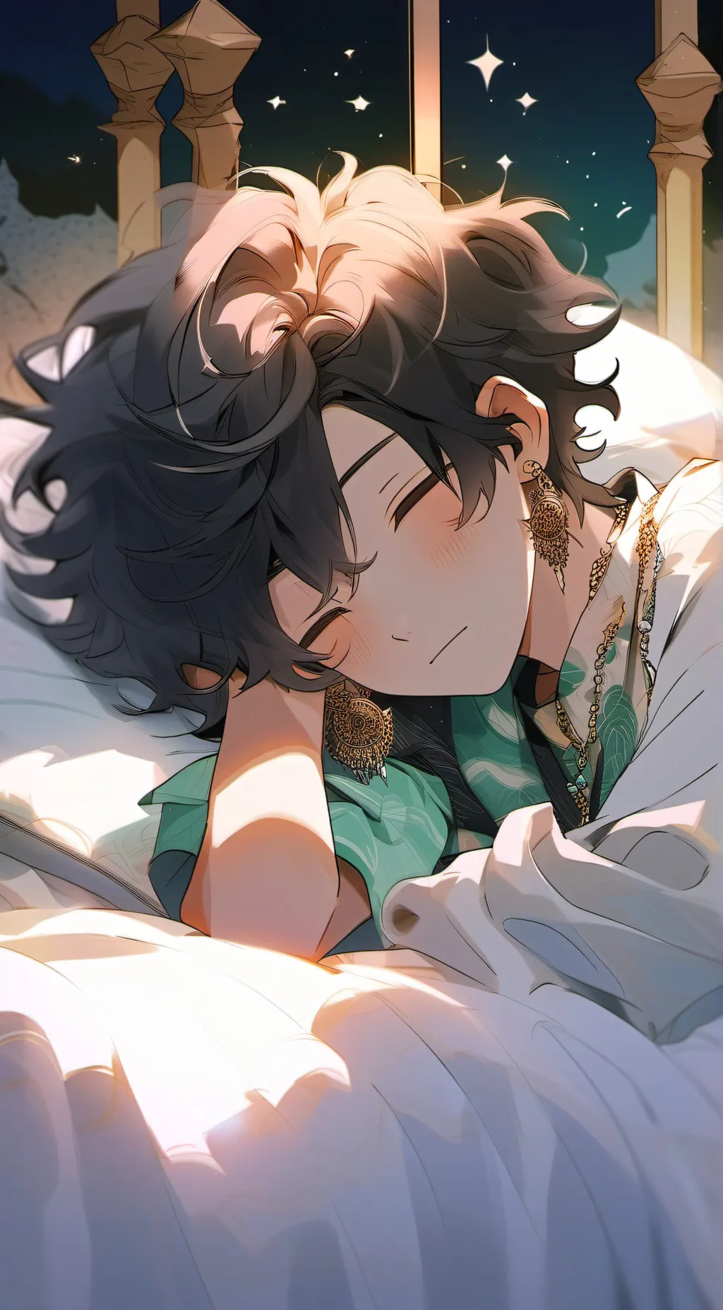 ai character: mark background