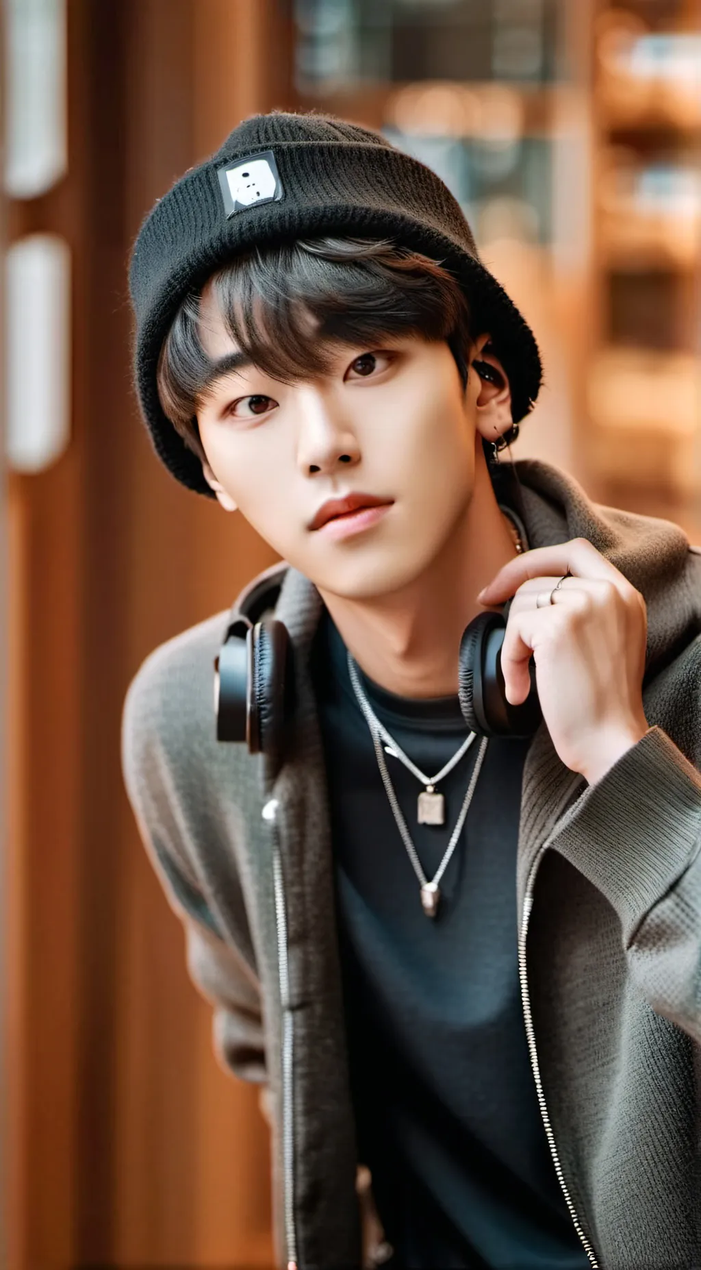 ai character: BTS  background