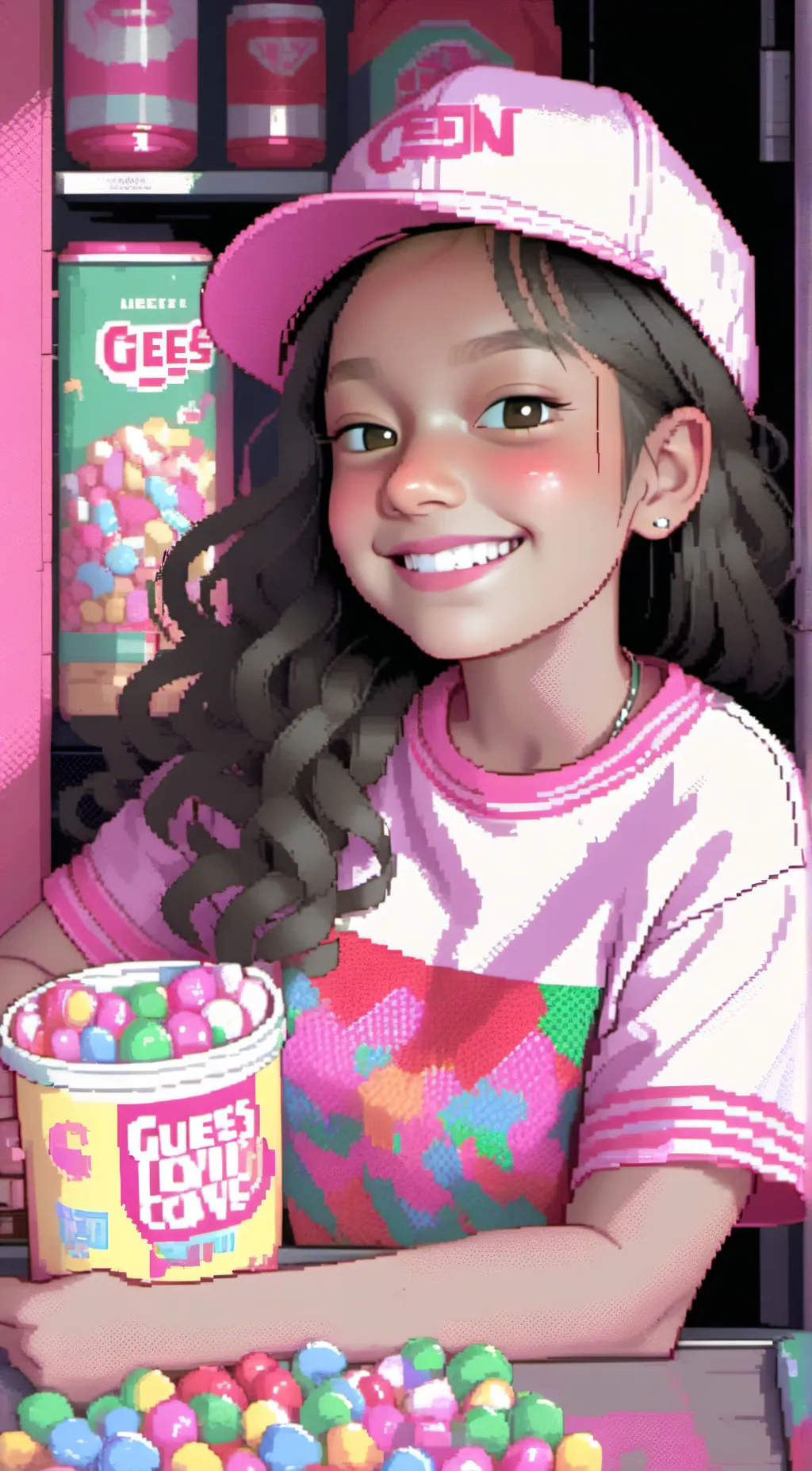 ai character: emma rodrigo background