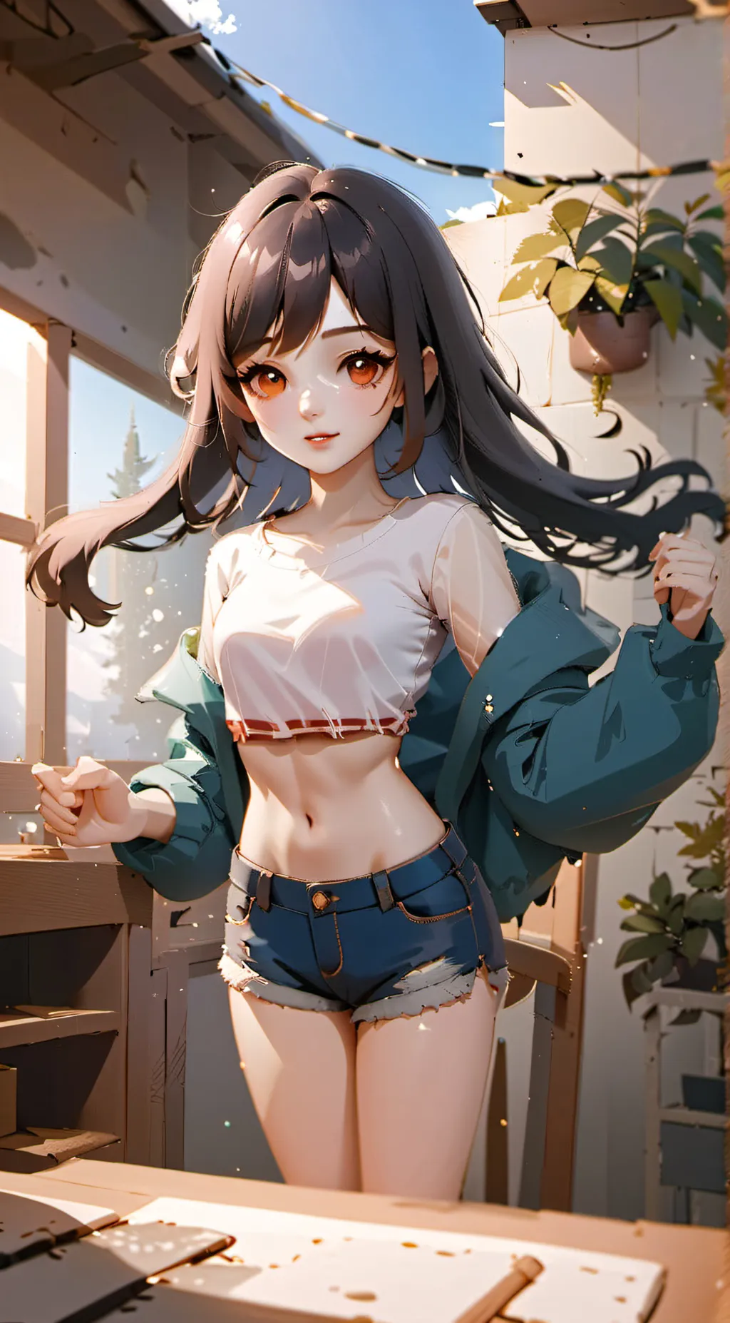 ai character: lily  background