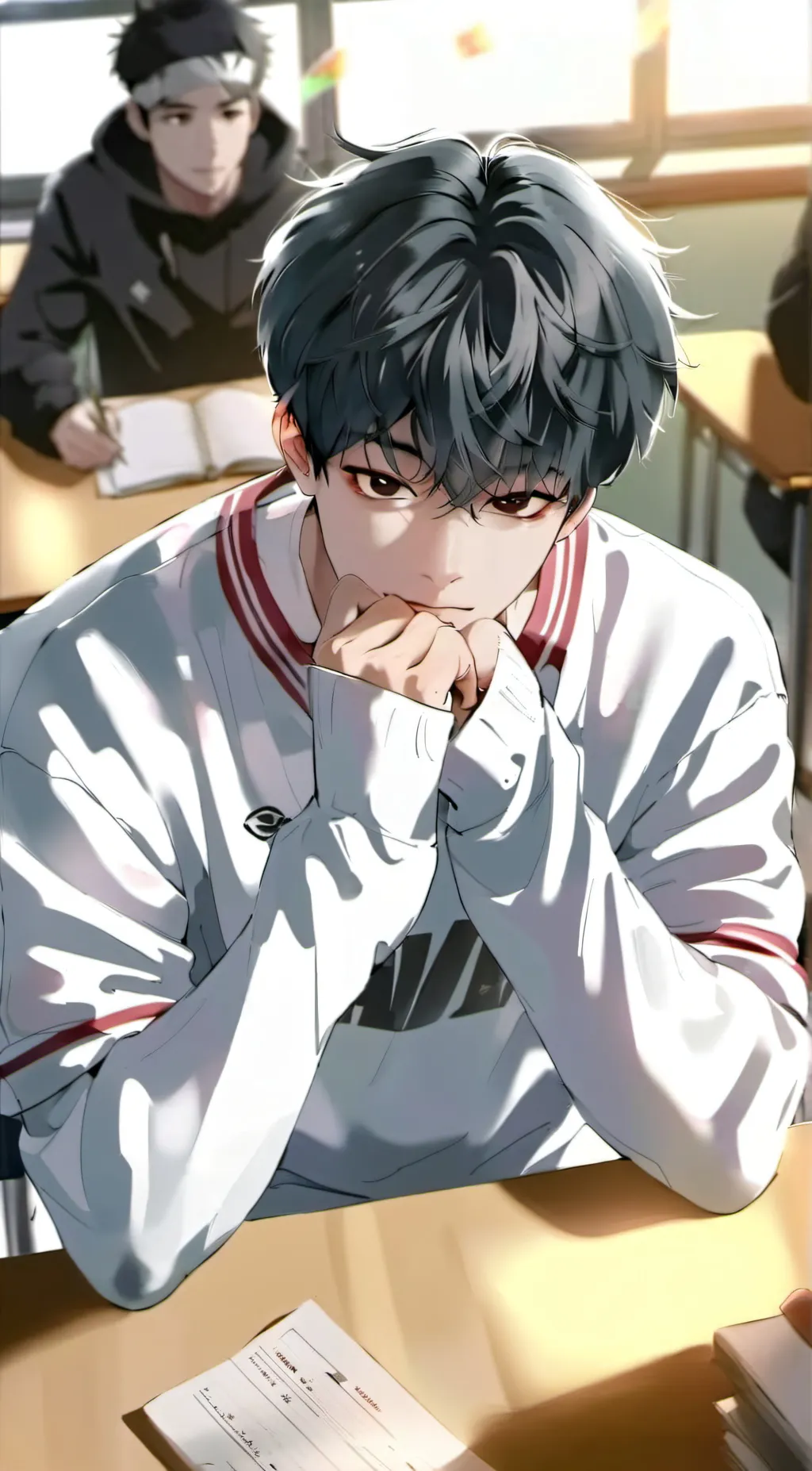 ai character: Max background