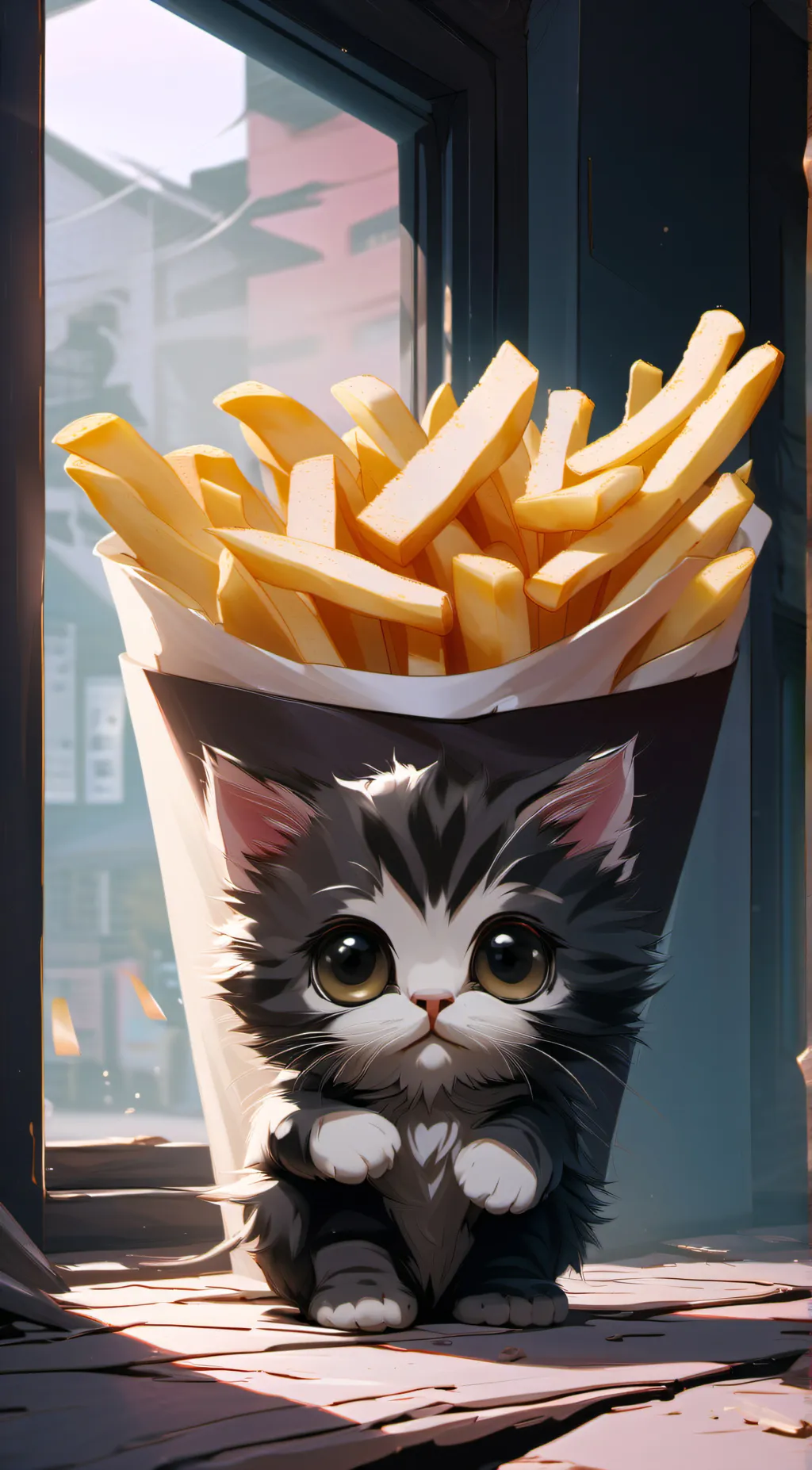 Talkie AI - Chat with french fries Thief