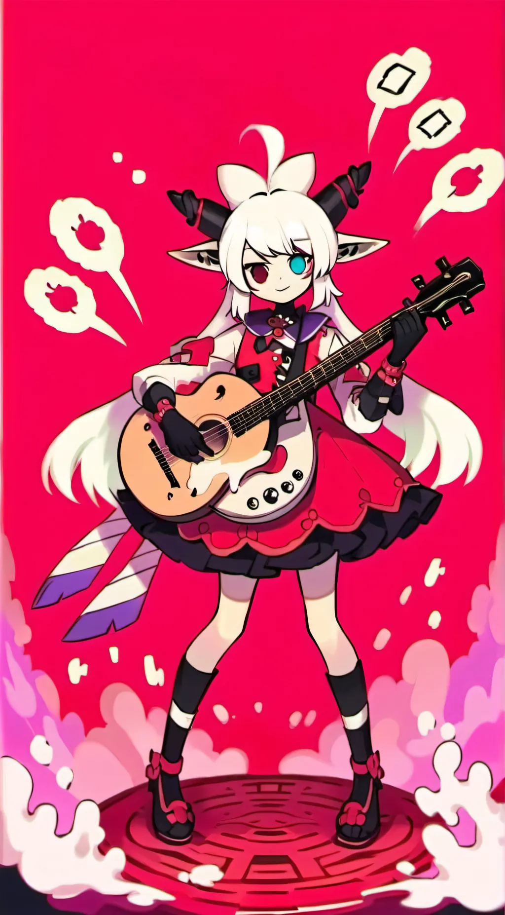 ai character: Lute background