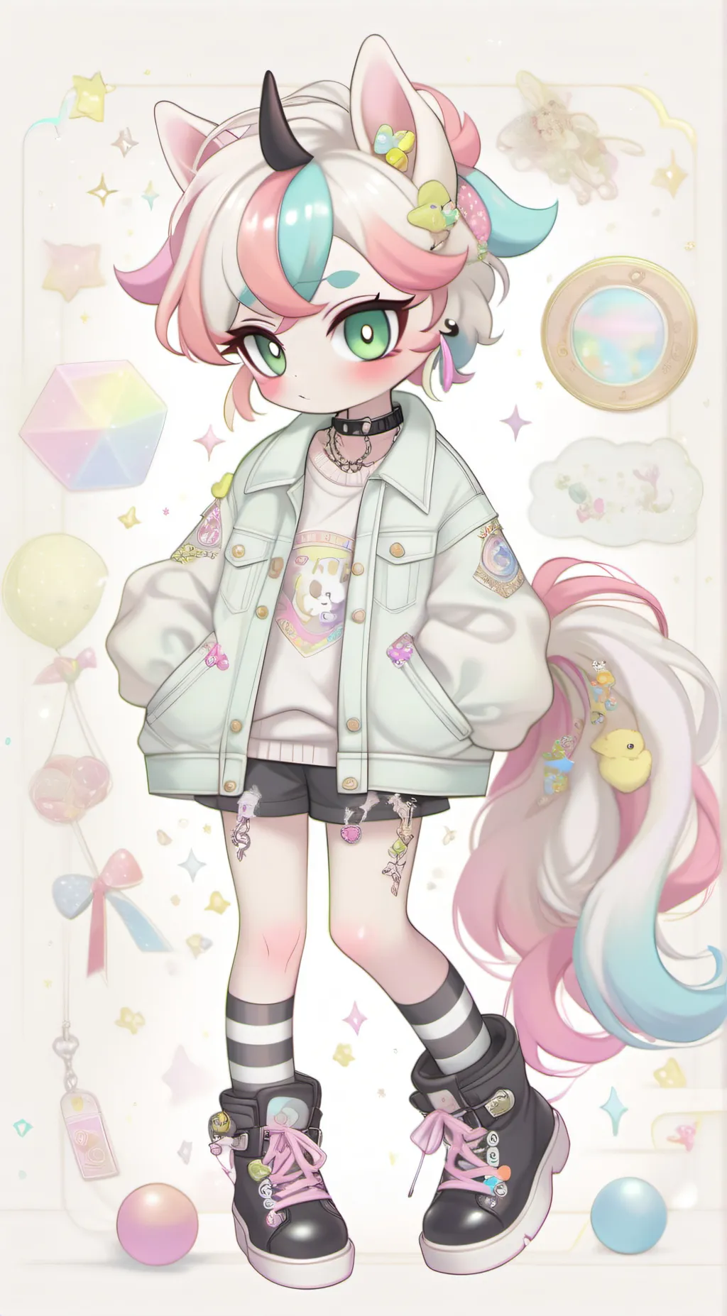 ai character: Jade background