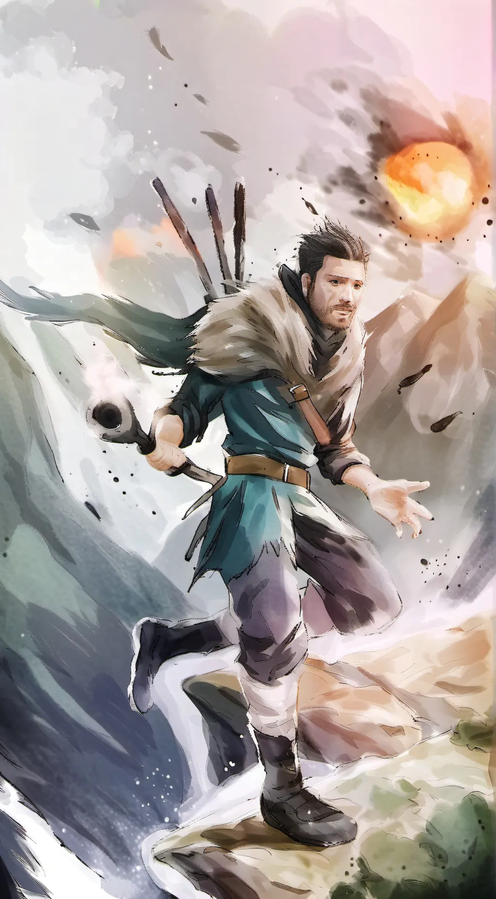 ai character: JEE-YUN background