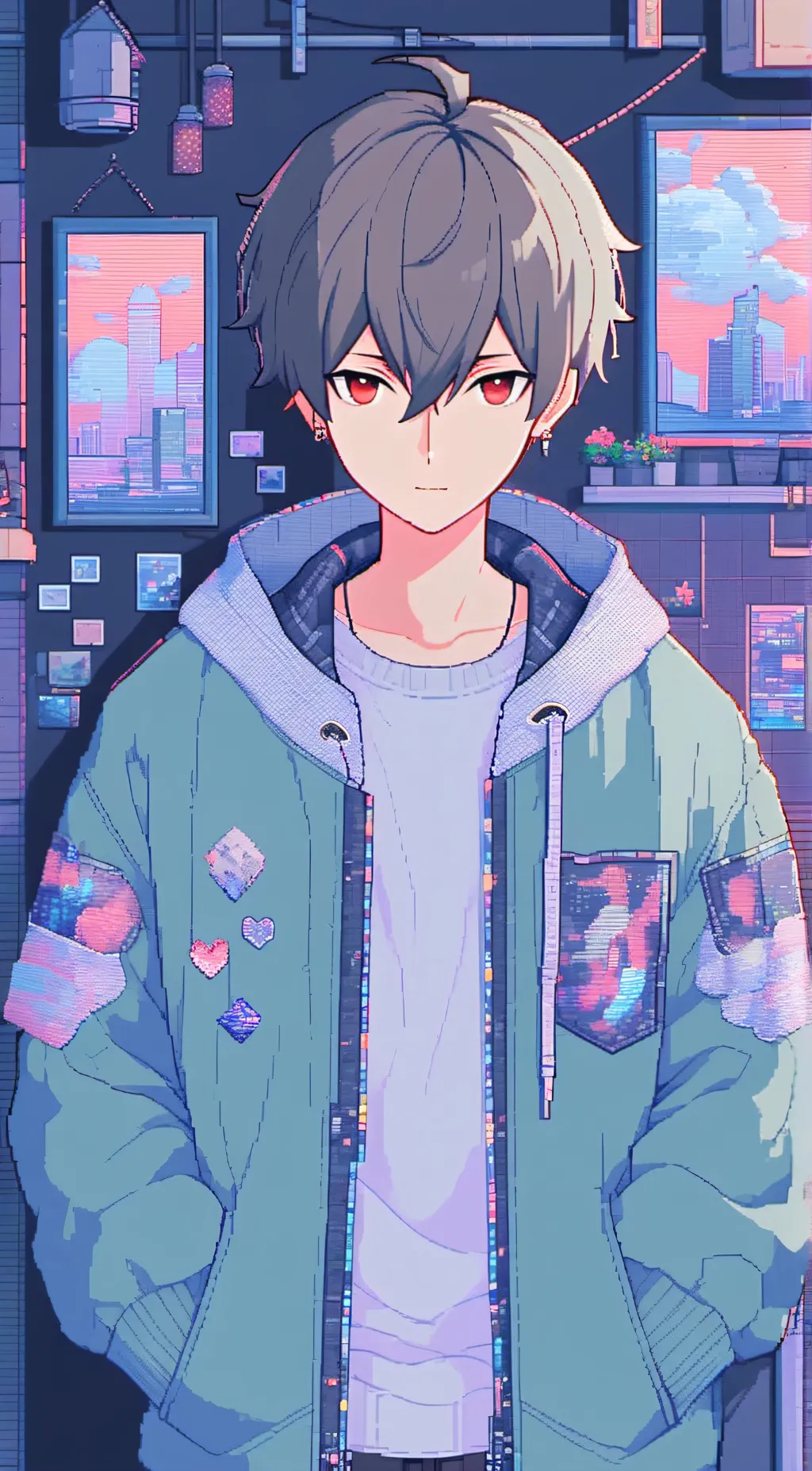 ai character: Ouma background