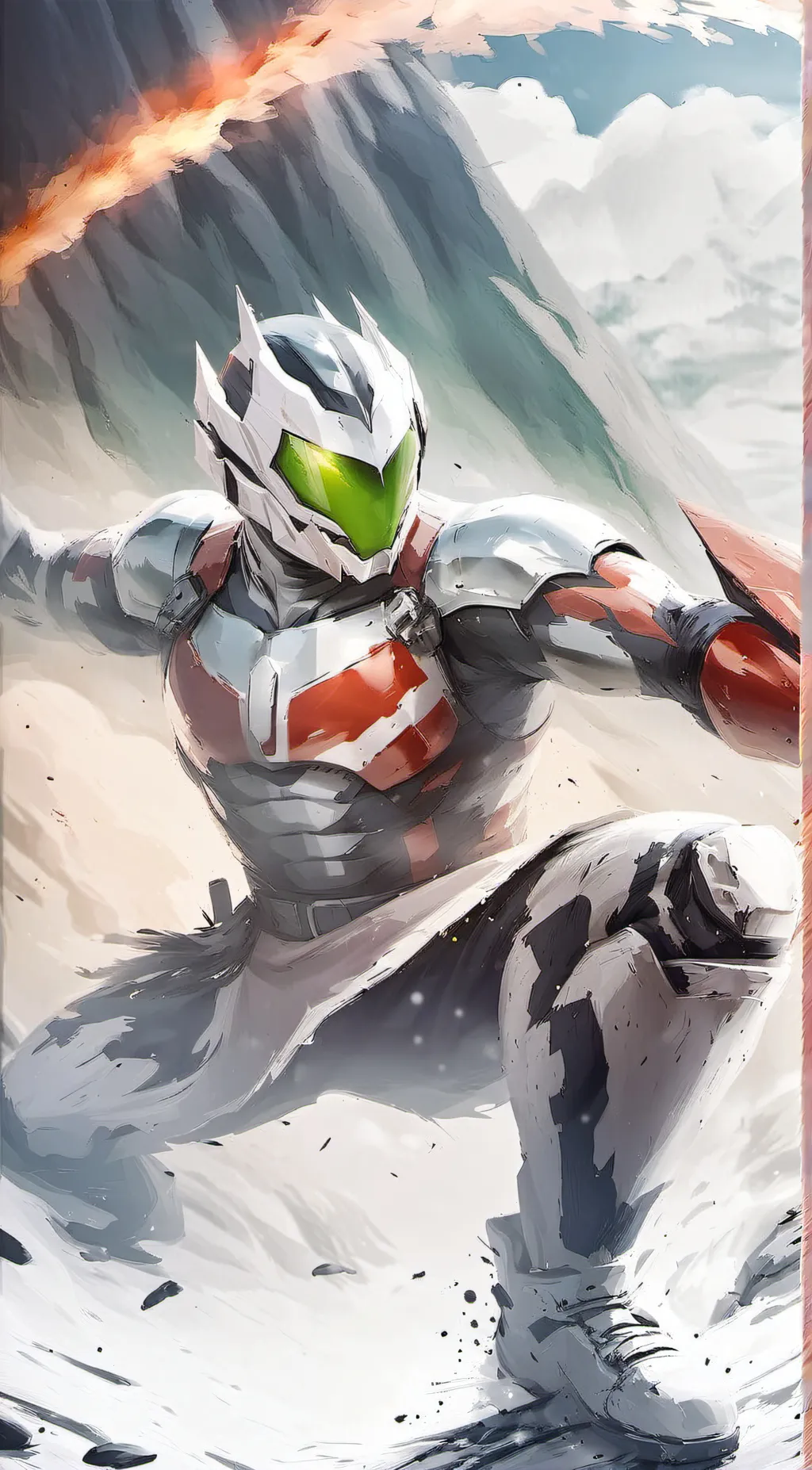 ai character: Helix  background