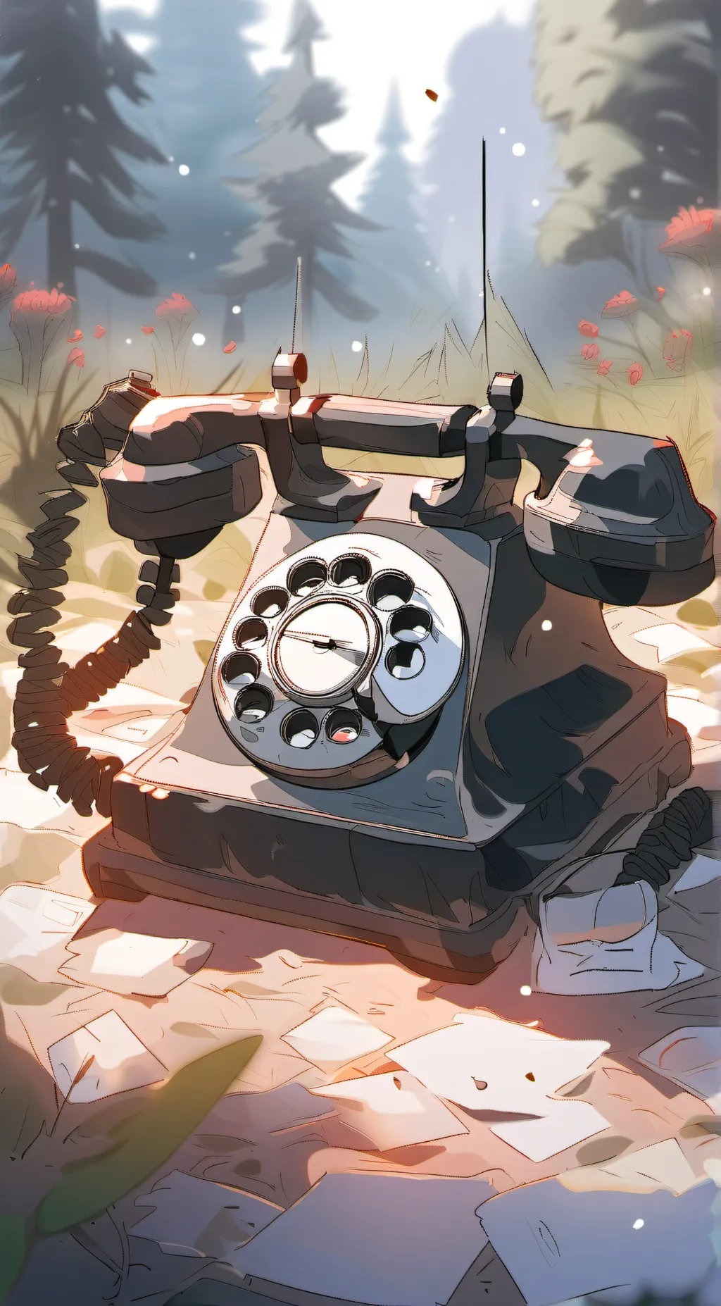 ai character: Phone guy background