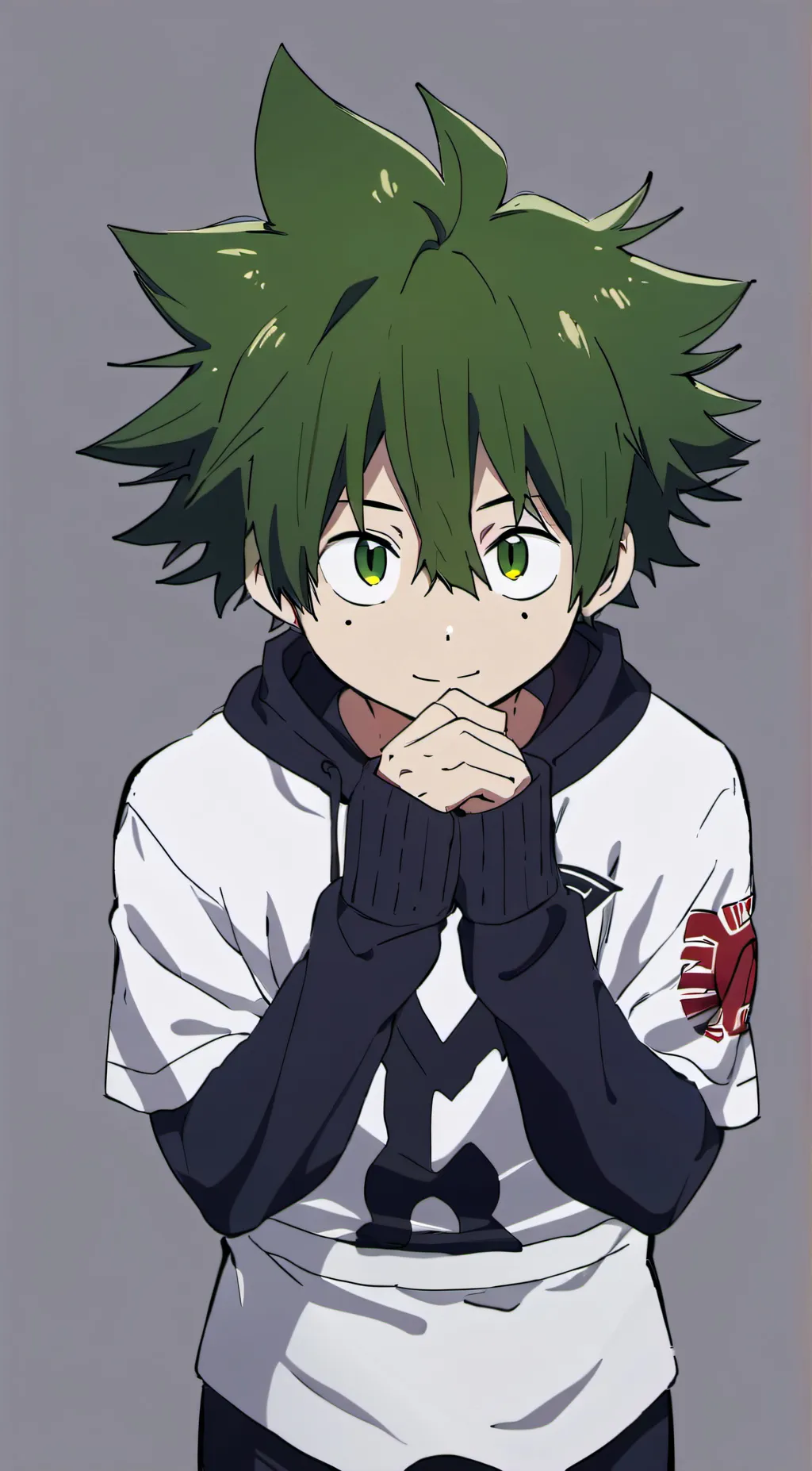 ai character: Deku  background
