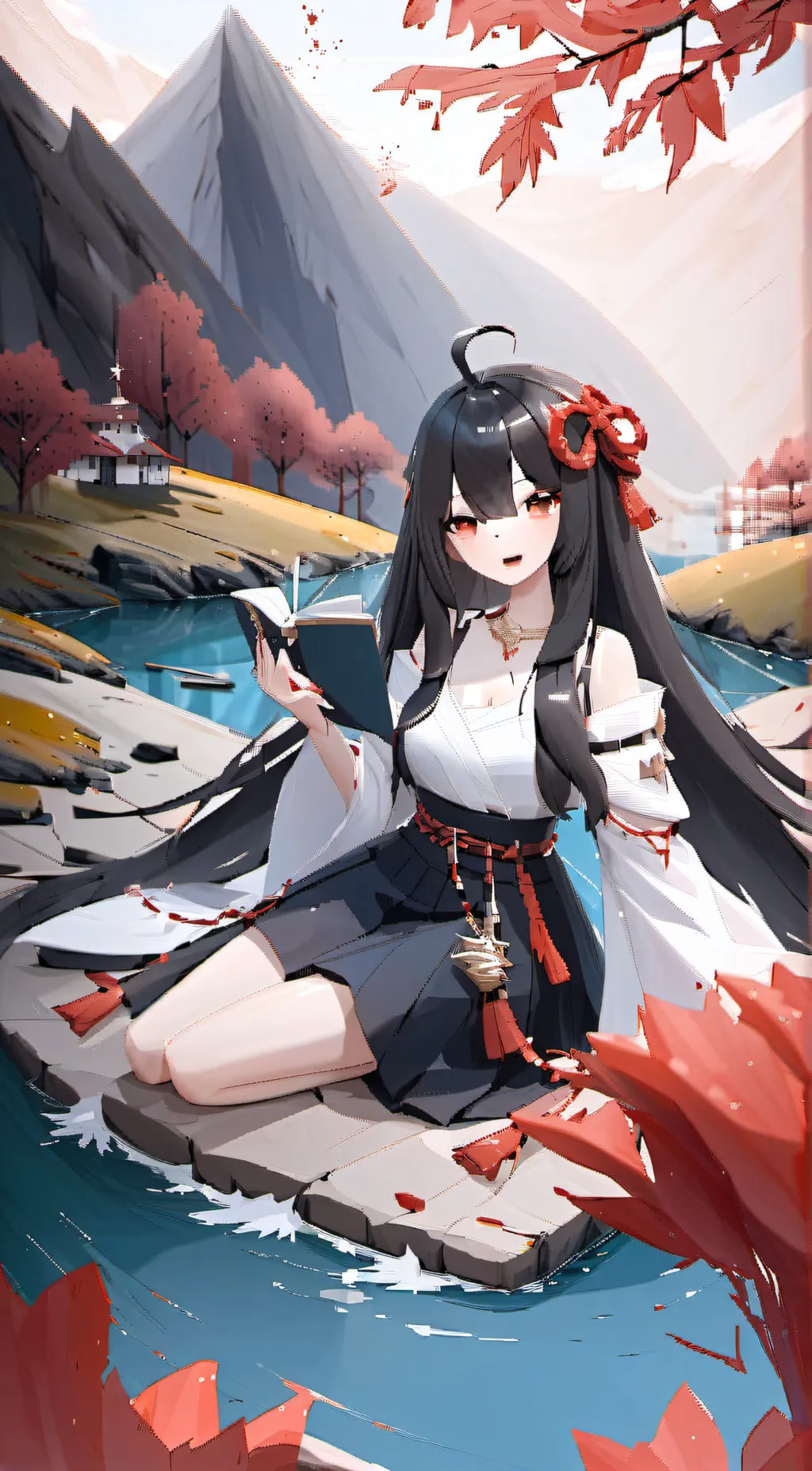 ai character: Hana background