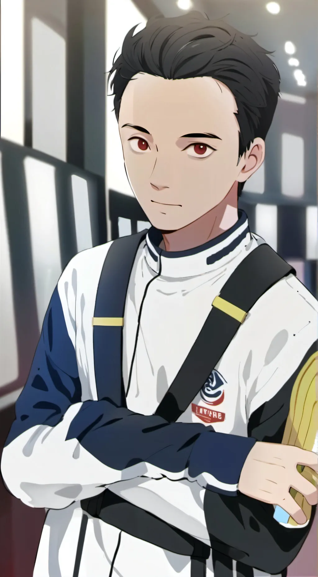 ai character: The KING background