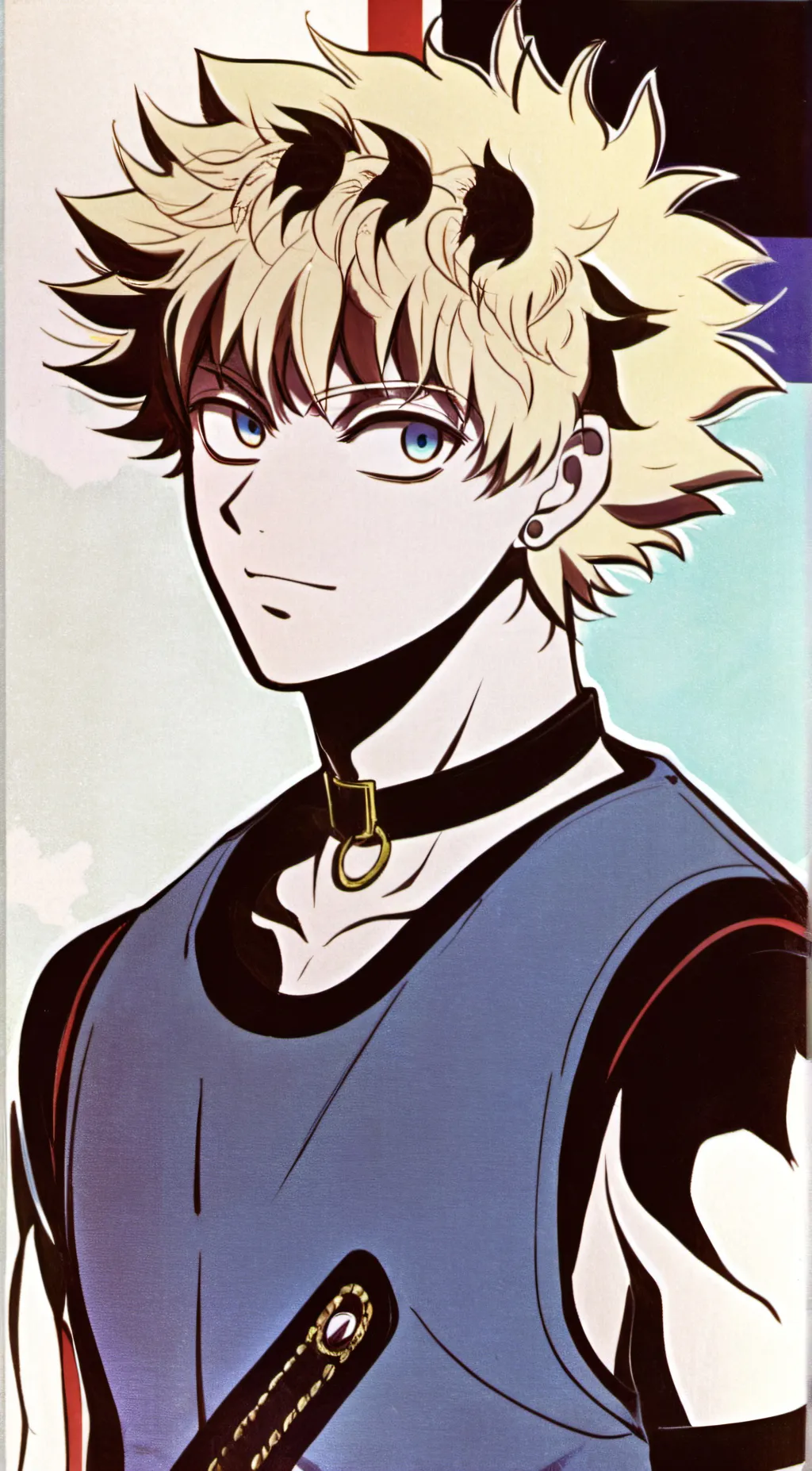 ai character: Bakugou  background