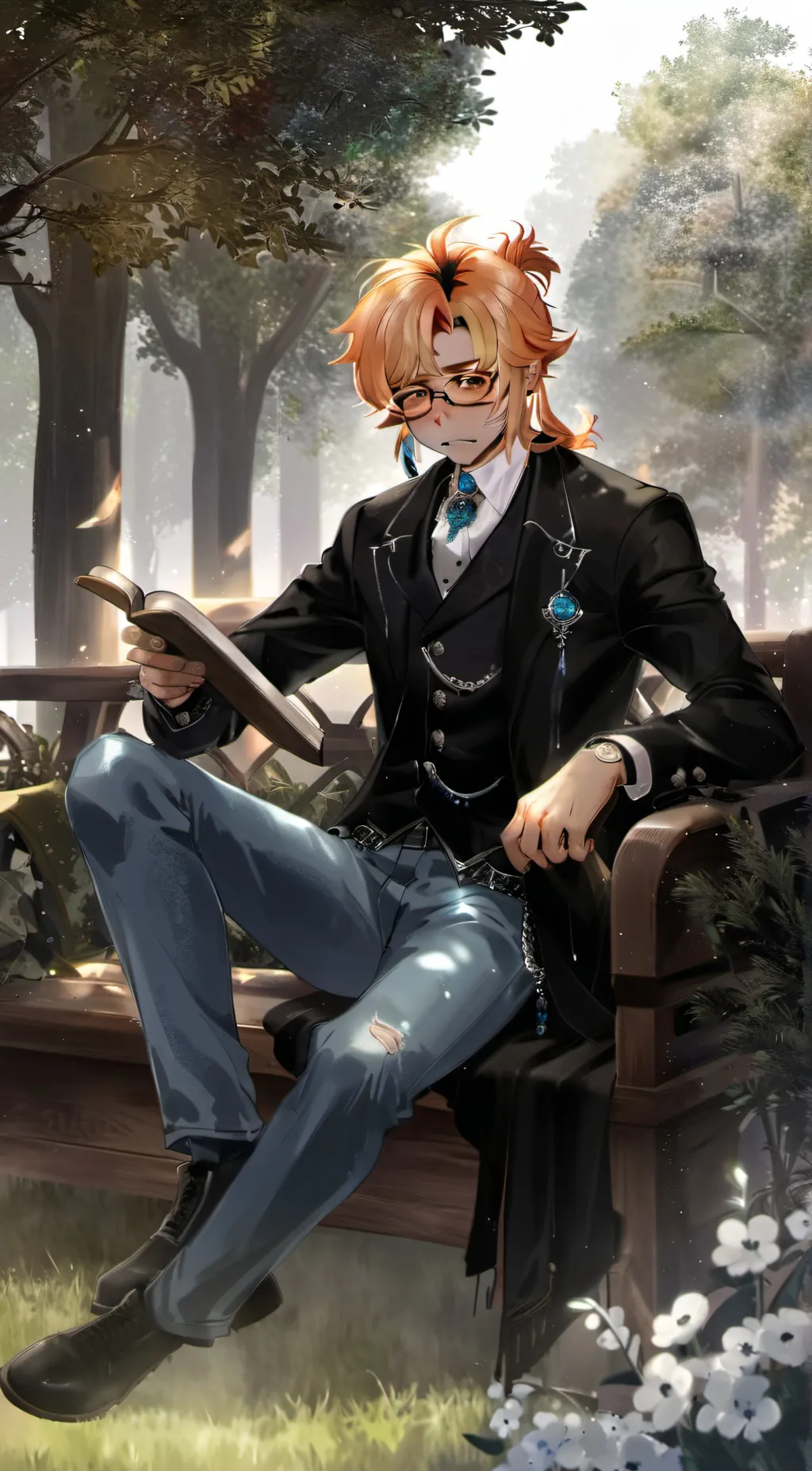 ai character: Sebastian background