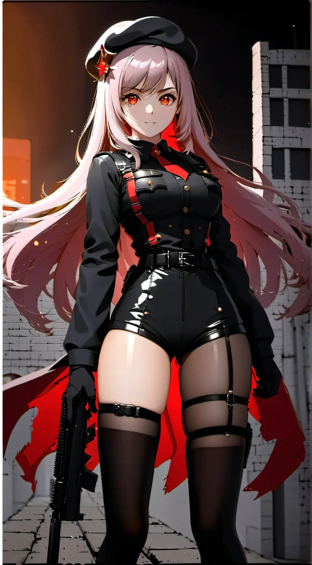 ai character: Rapi (Nikke) background
