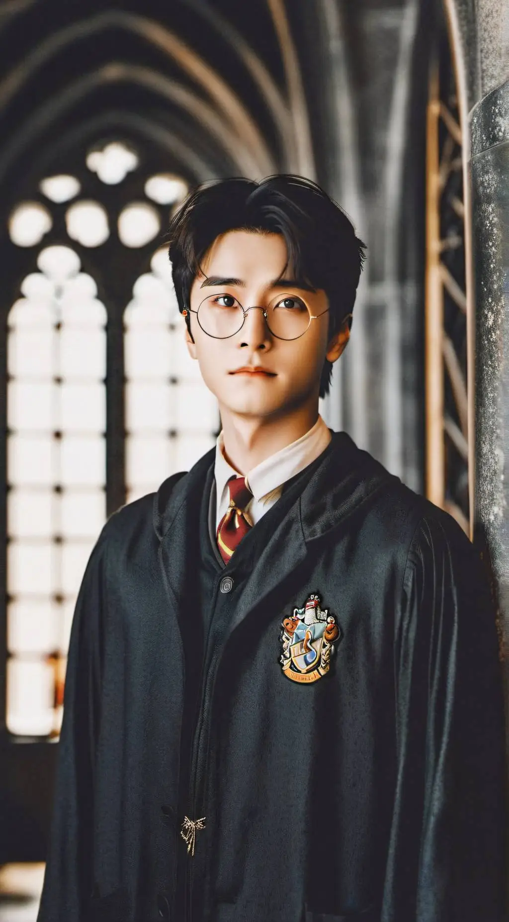 ai character: Harry Potter Ching background