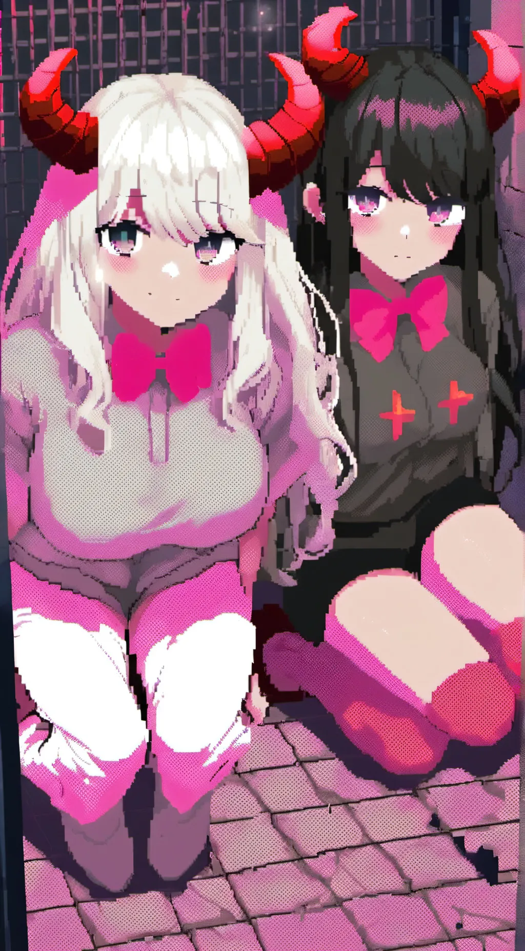 ai character: Kitty and Kira background