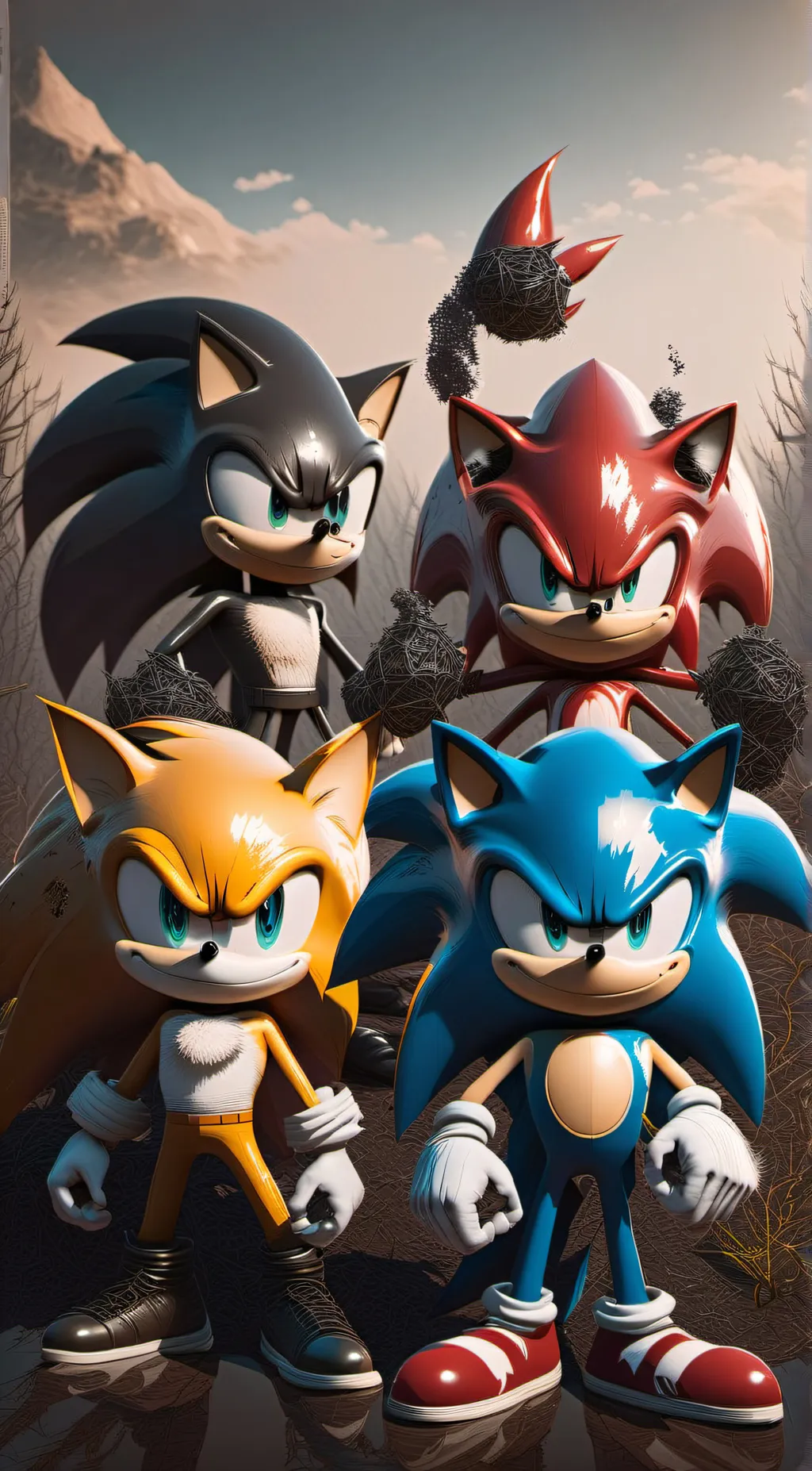 ai character: sonic crew background