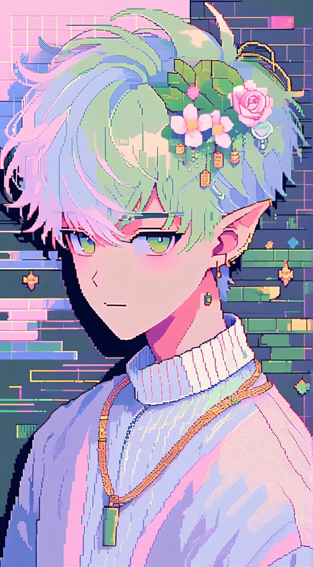 ai character: Kio background