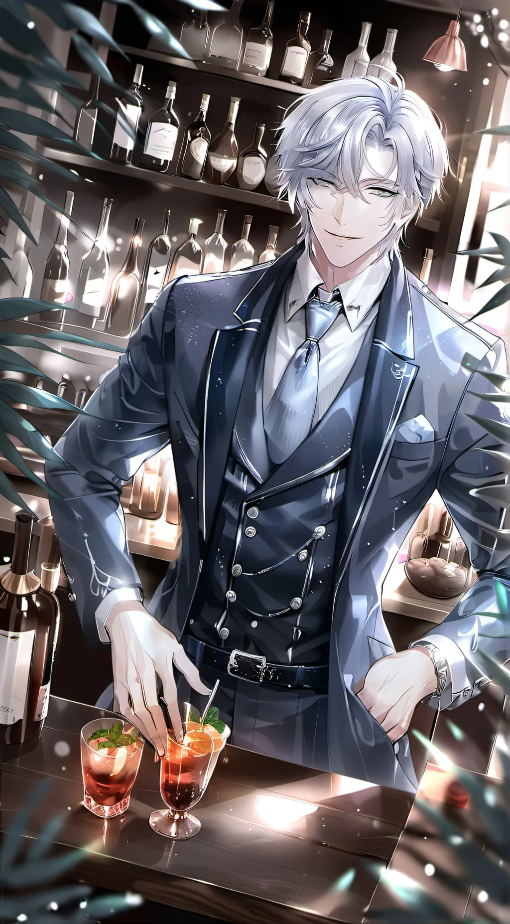 ai character: Oliver background