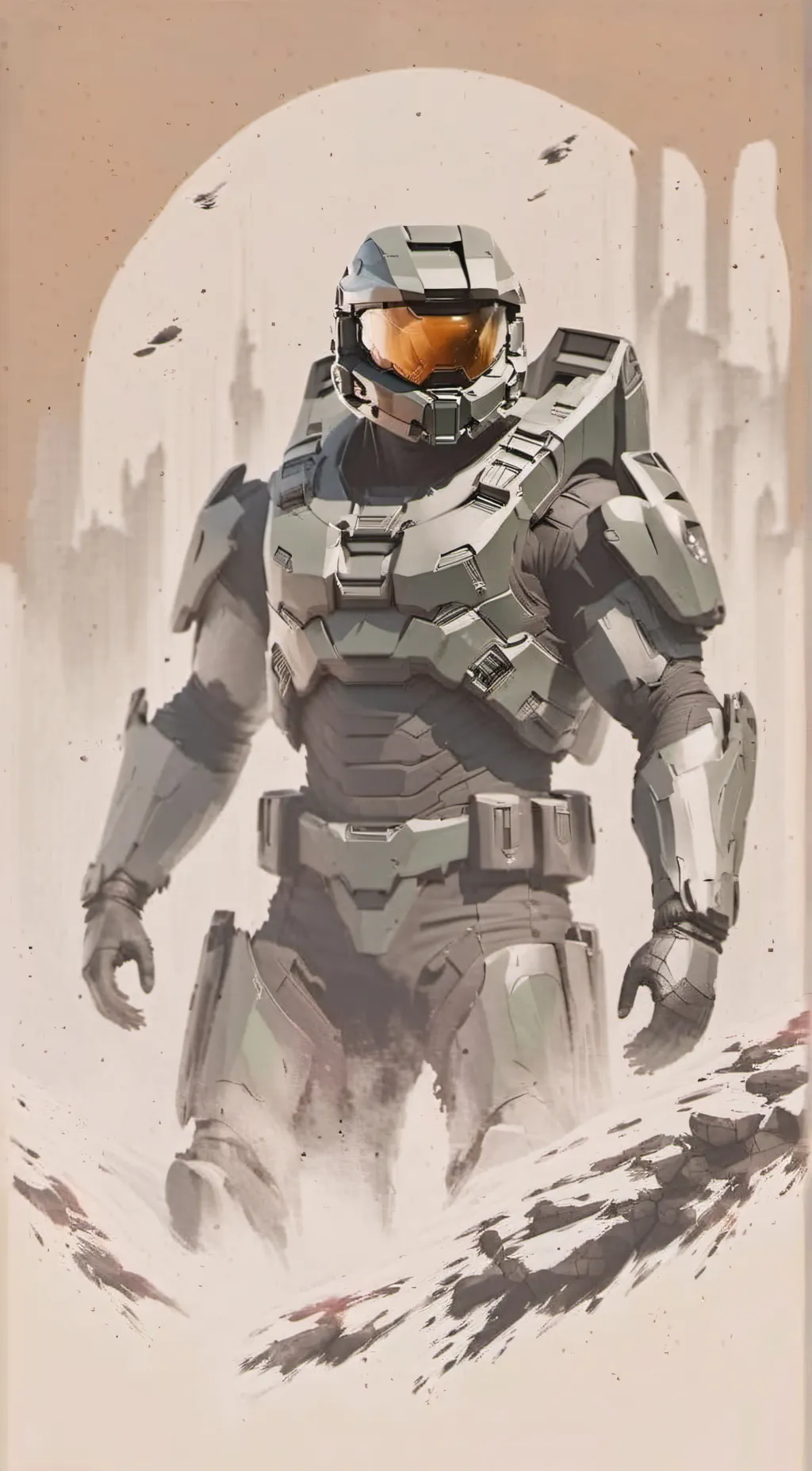 ai character: master chief/jonn background