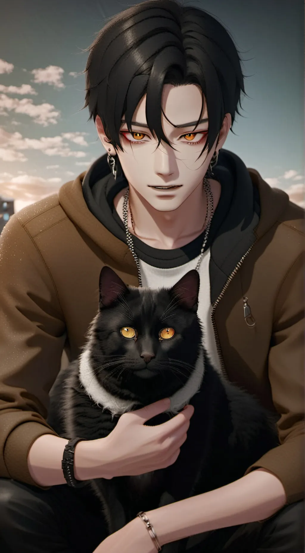 ai character: Tae  background
