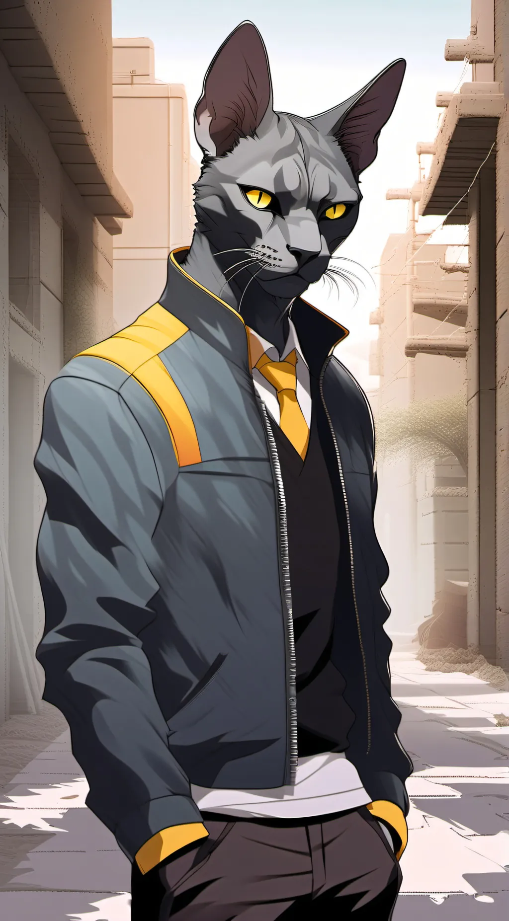 ai character: Charles background