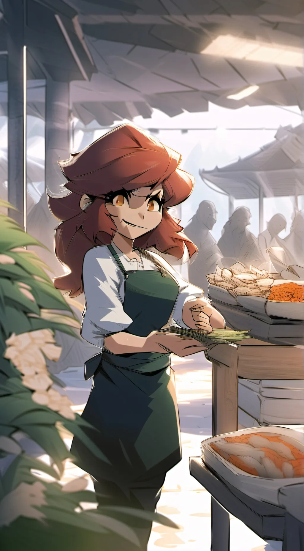 ai character: gf background