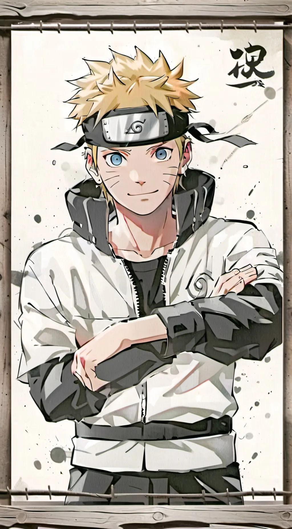 ai character: Naruto background