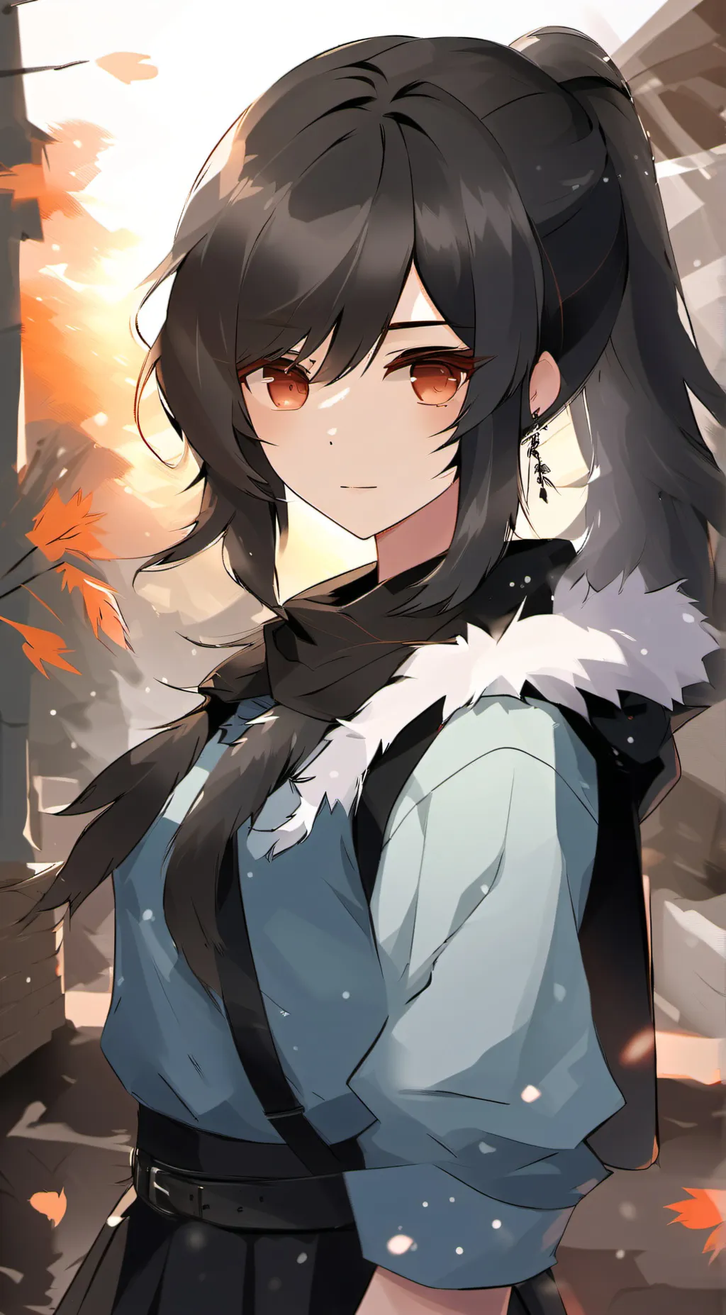 ai character: Claire  background