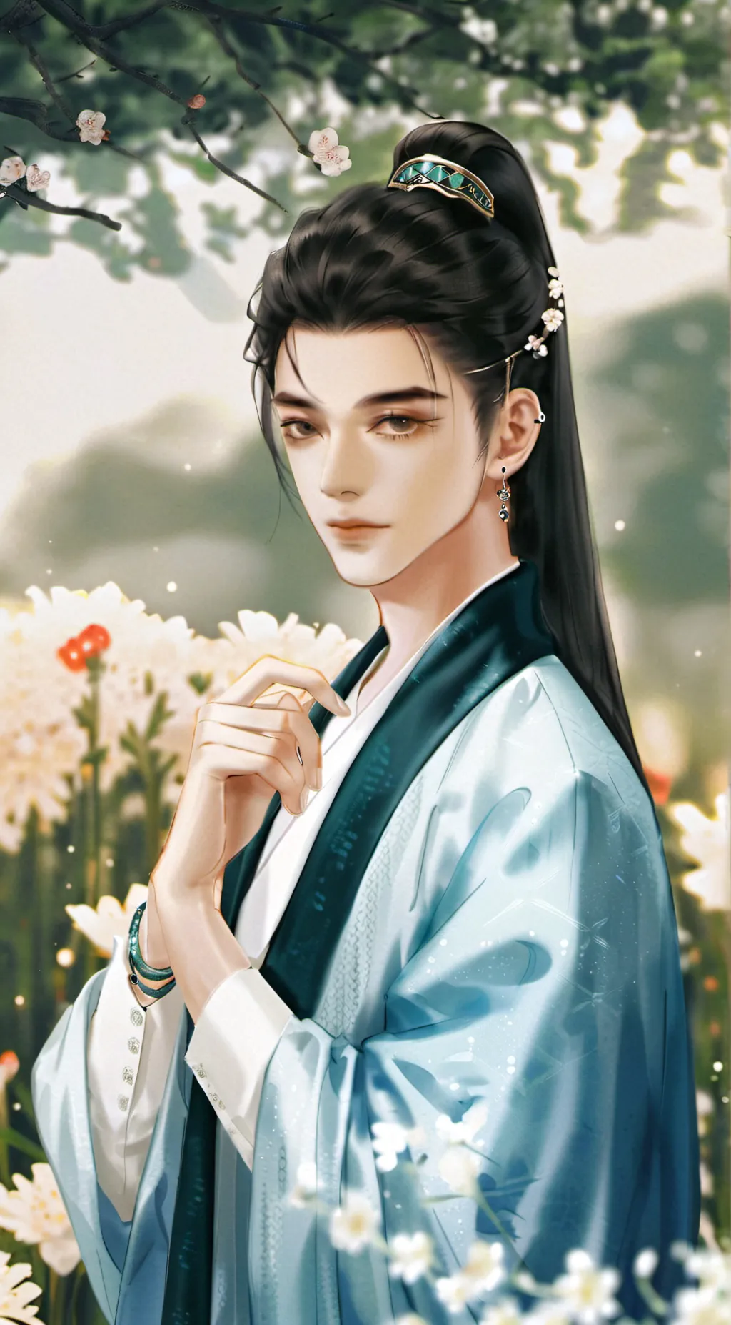 ai character: hunjin background