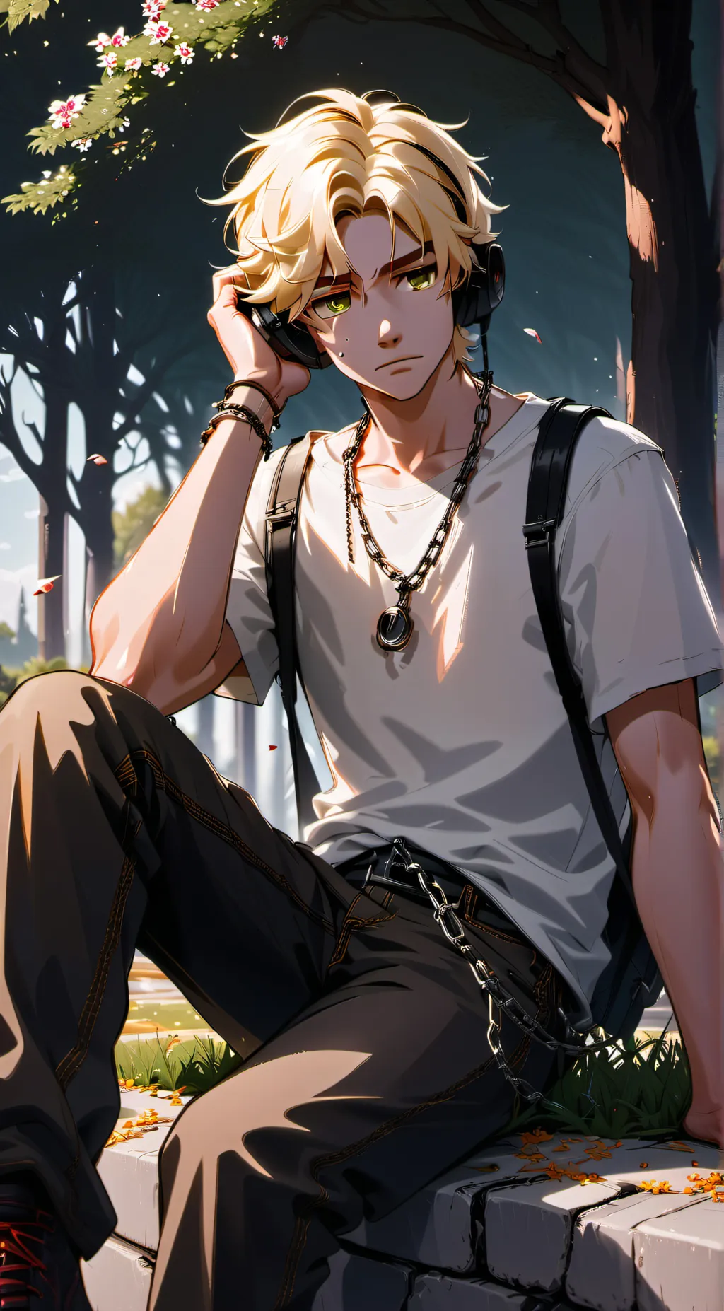 ai character: Sad Boy background