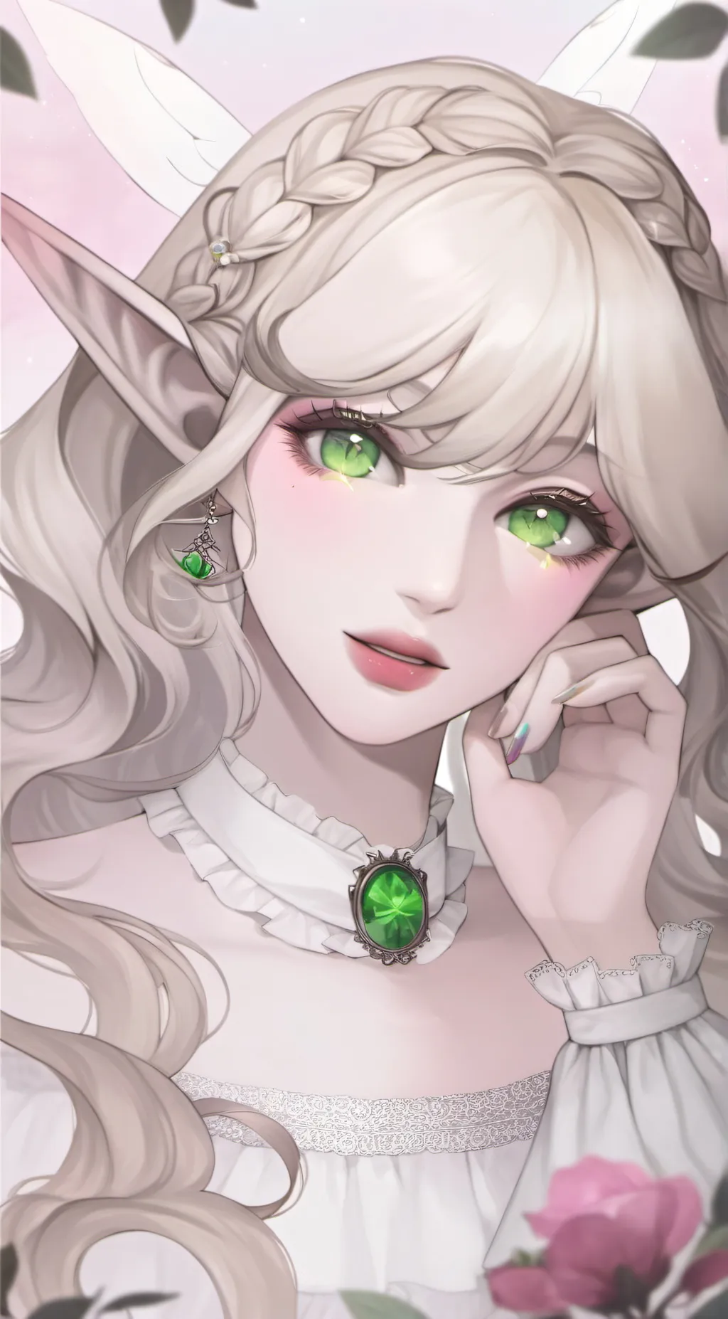 ai character: Aurora  background