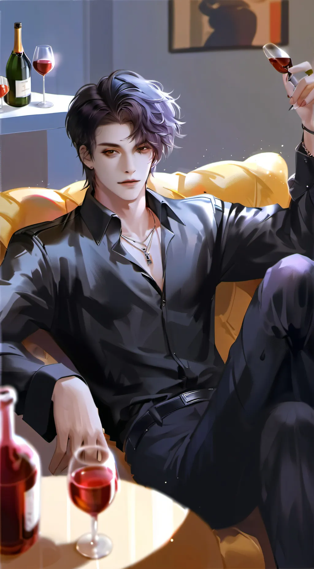 ai character: Aui background