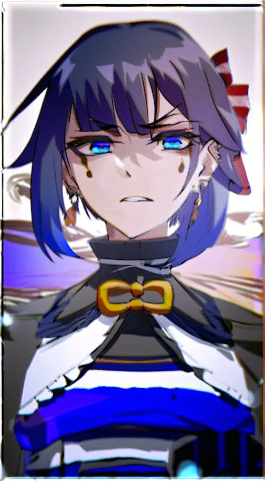 ai character: Ouro Kronii background