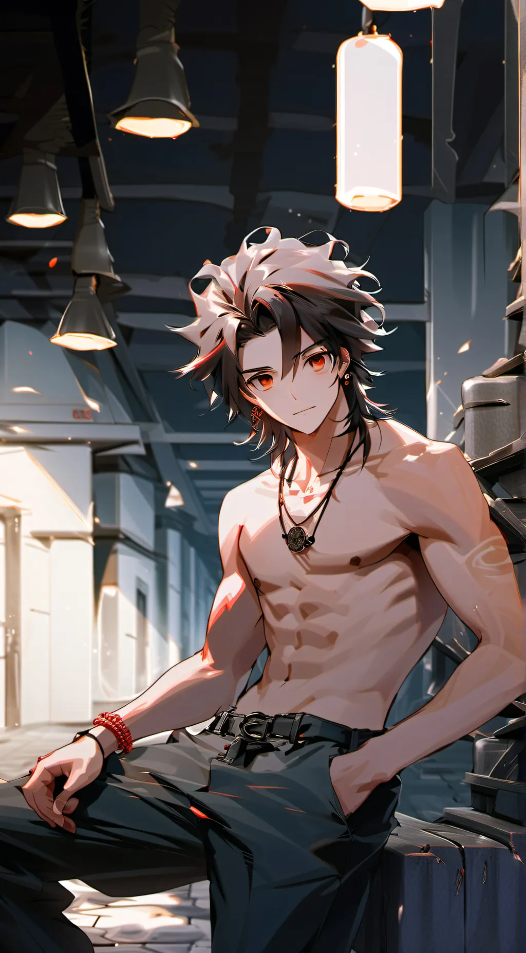 ai character: poo poo background