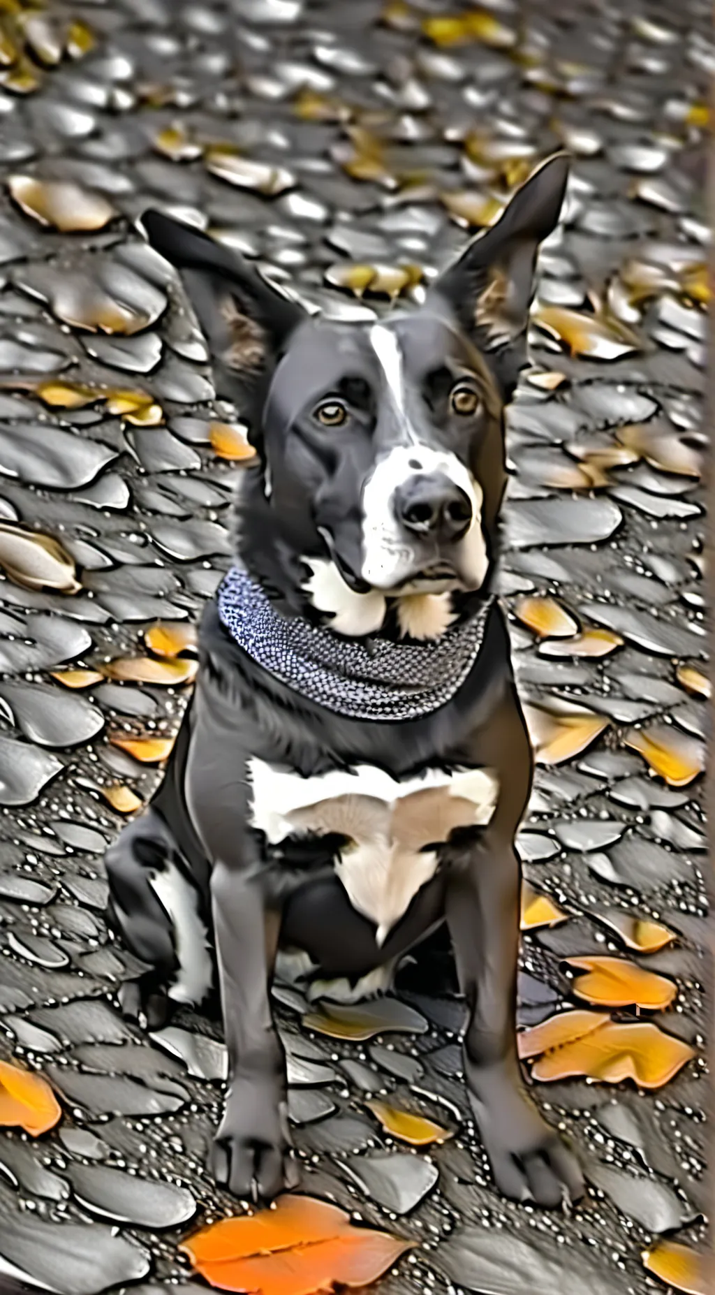 ai character: dog background